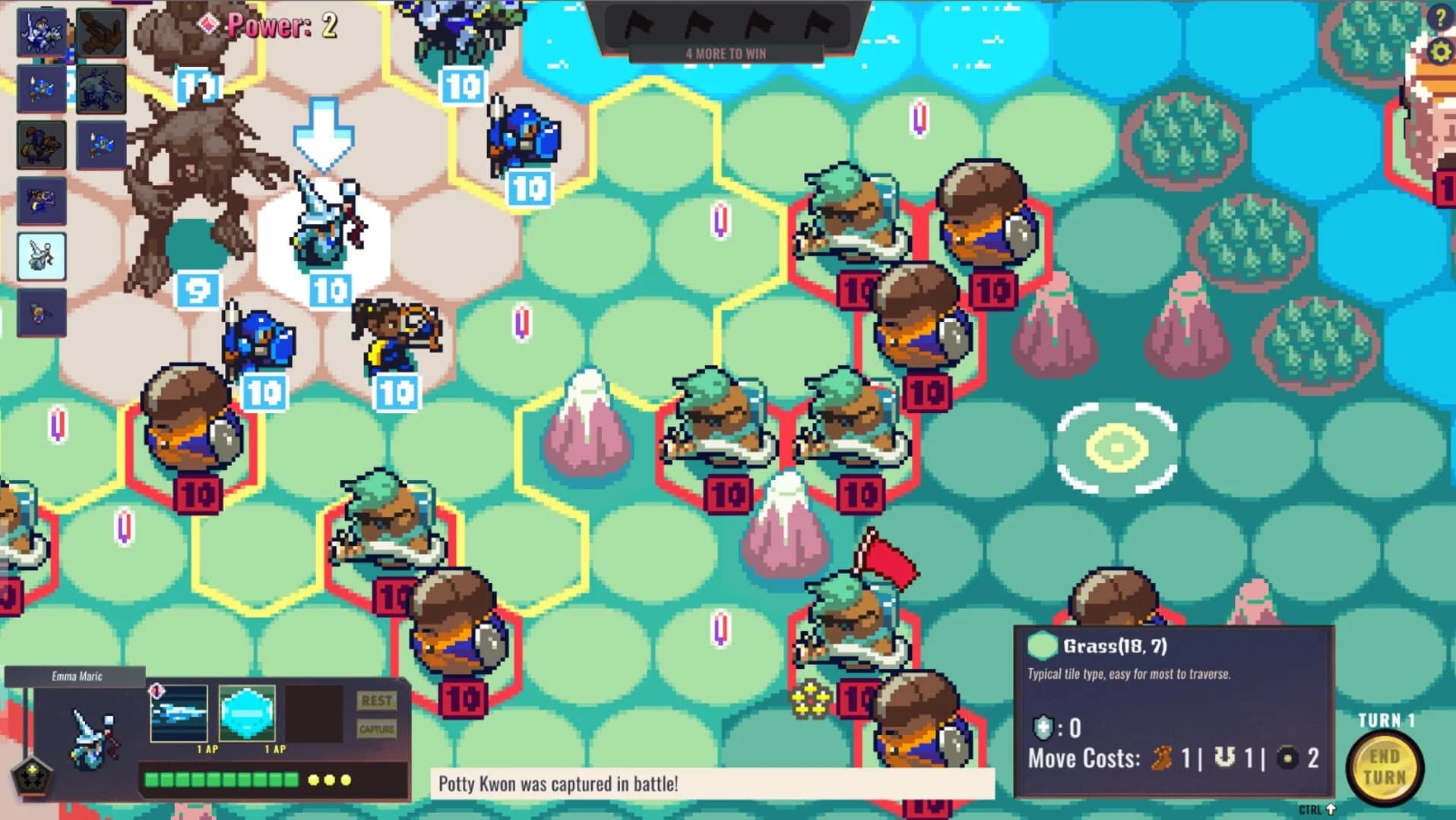 Gem Wizards Tactics screenshot 2
