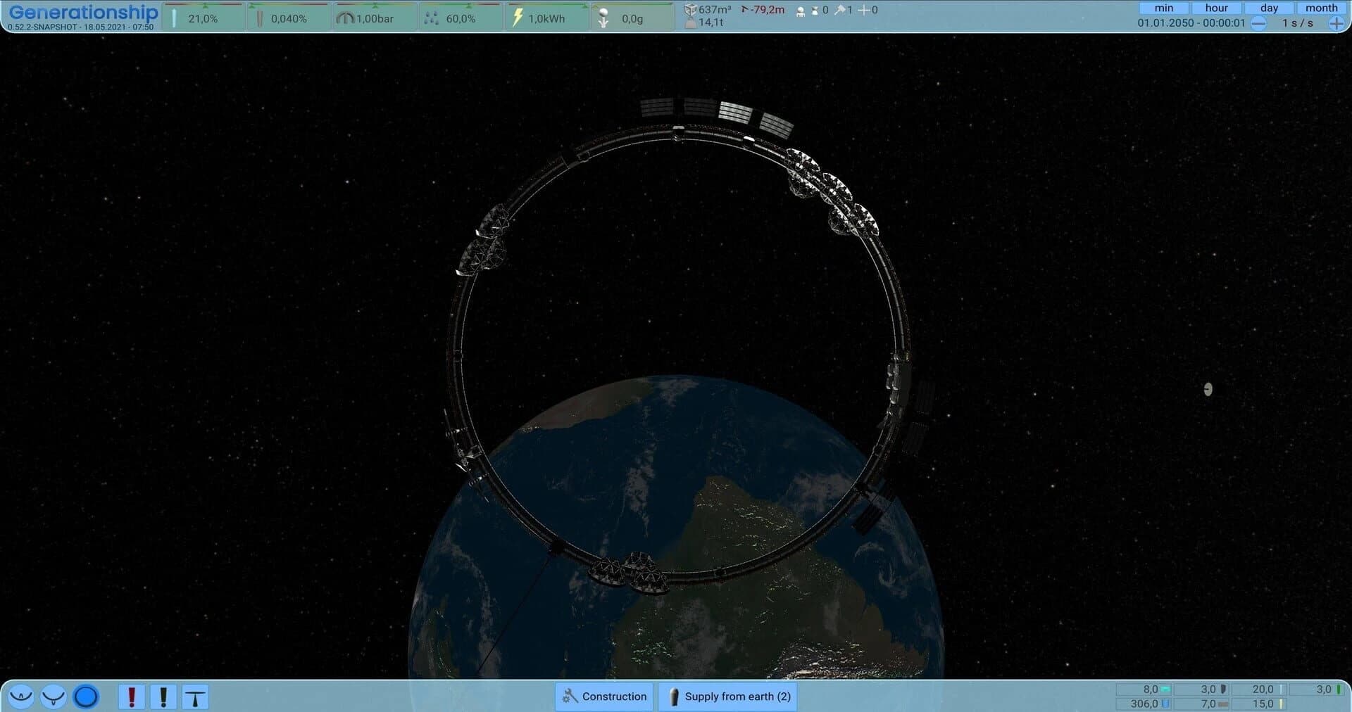 Generation Ship screenshot 1