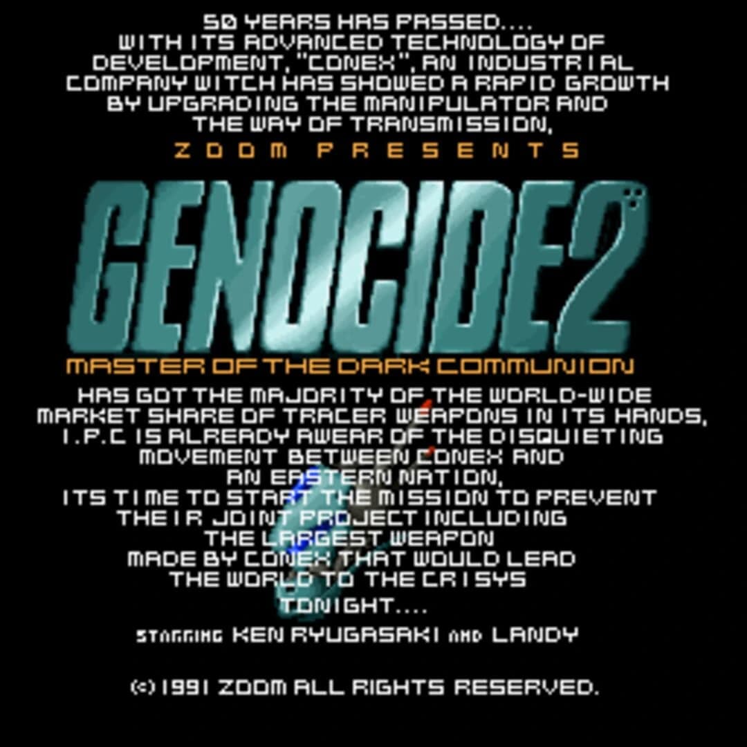 Genocide 2 screenshot 1