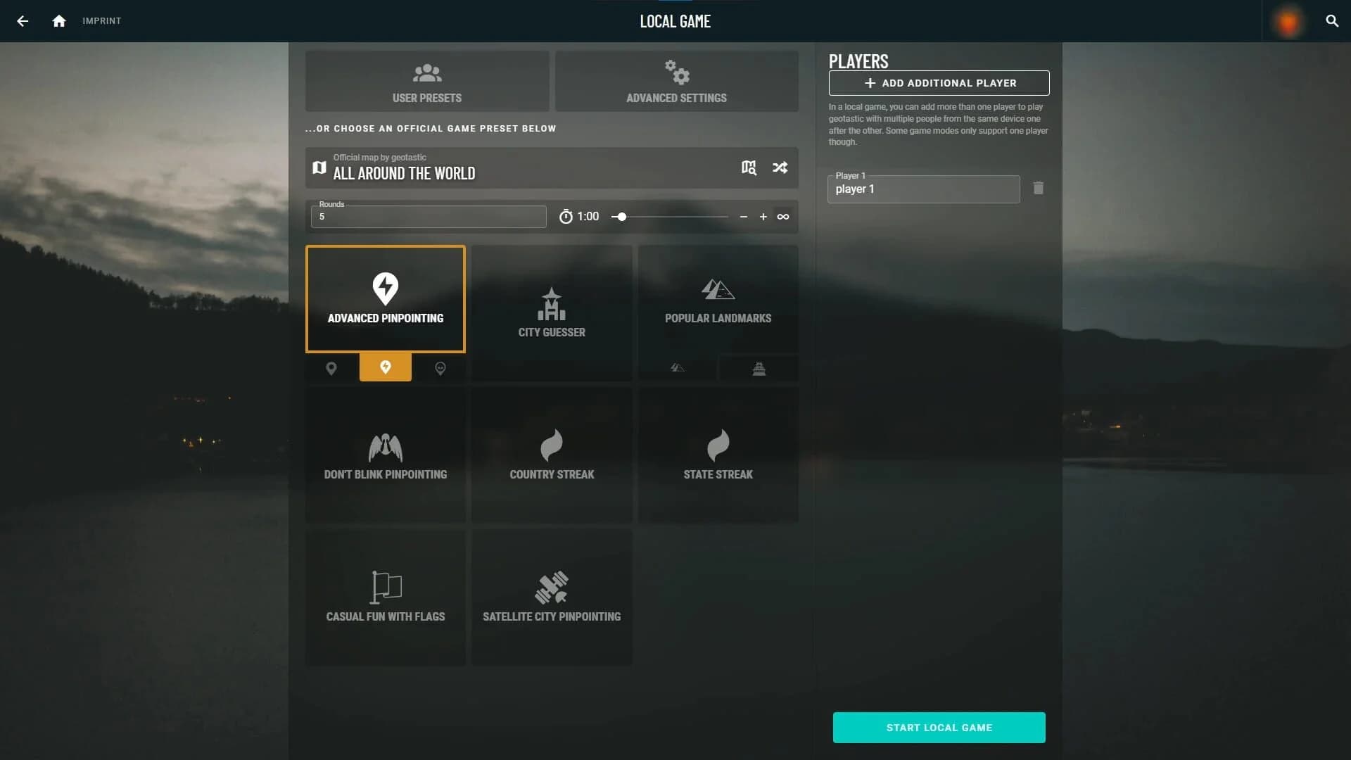 Geotastic screenshot 1