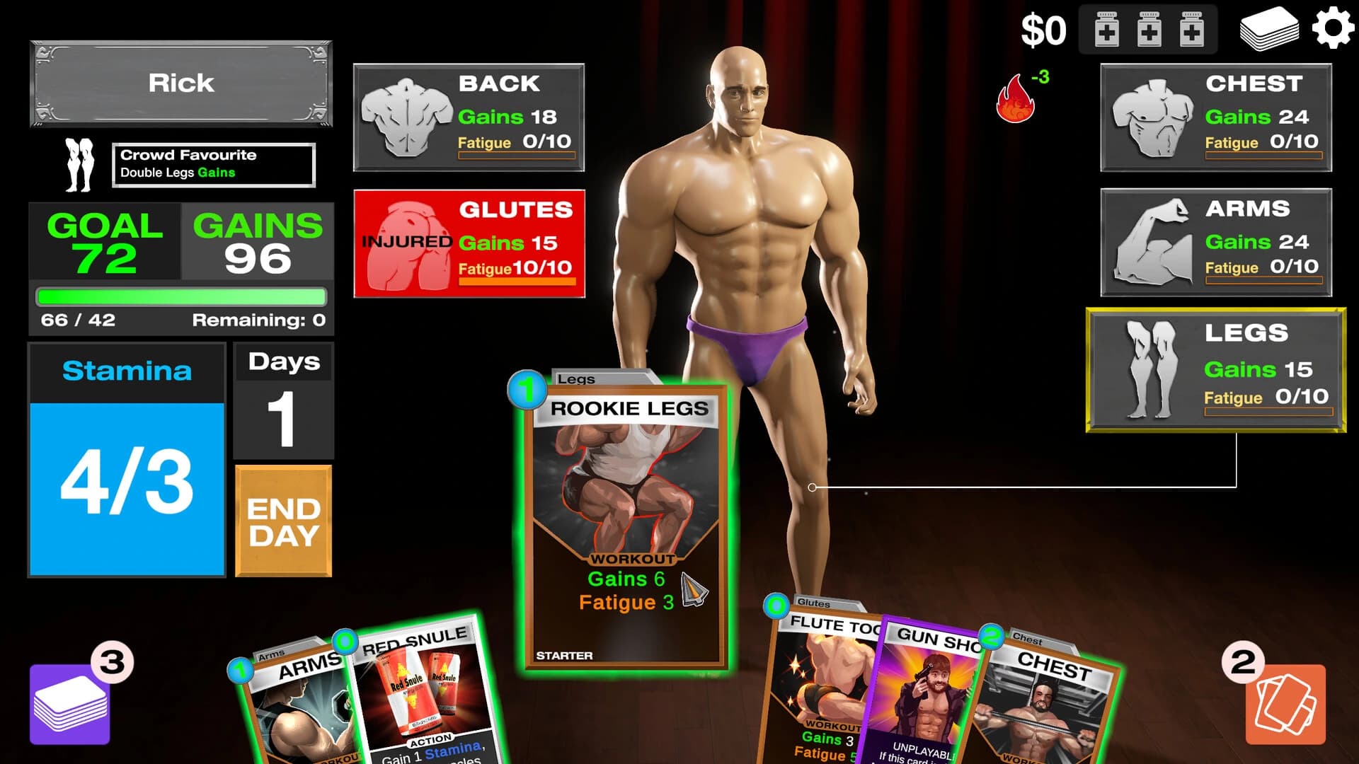 Get Yoked: Extreme Bodybuilding screenshot 3