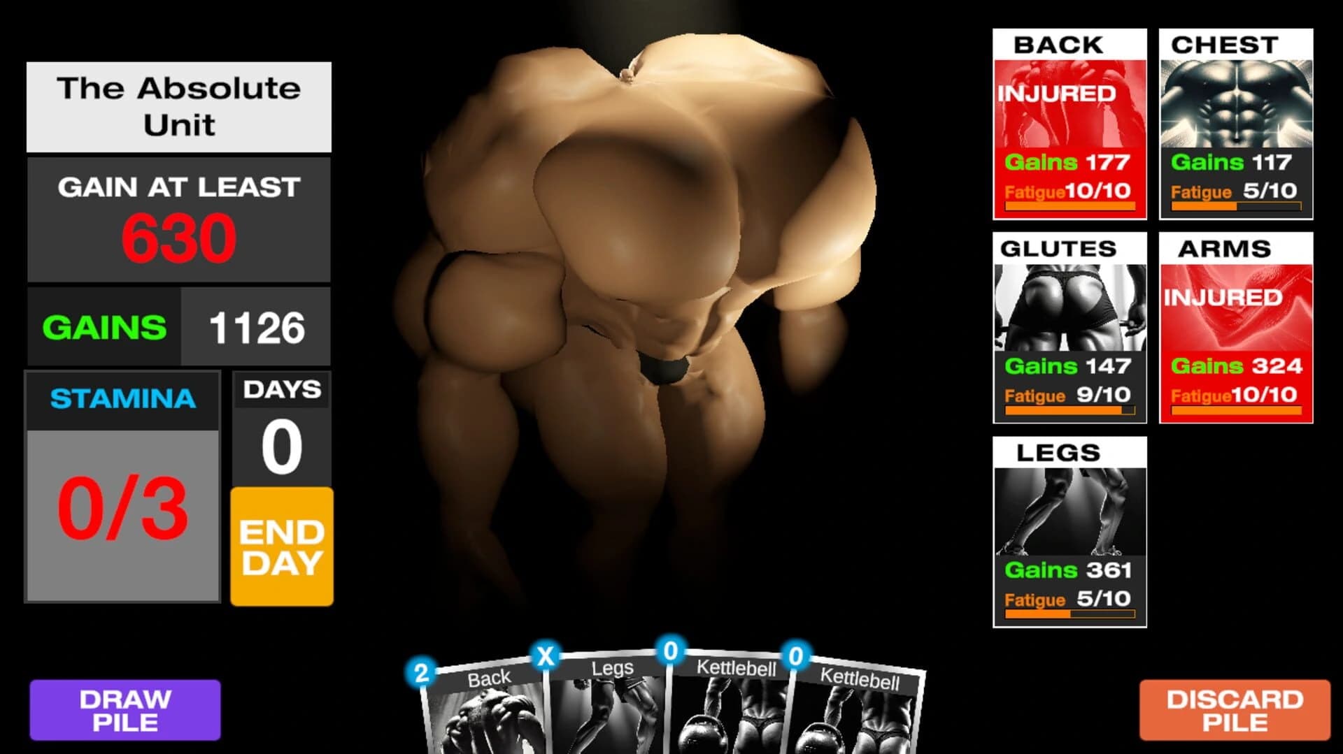 Get Yoked: Extreme Bodybuilding screenshot 1