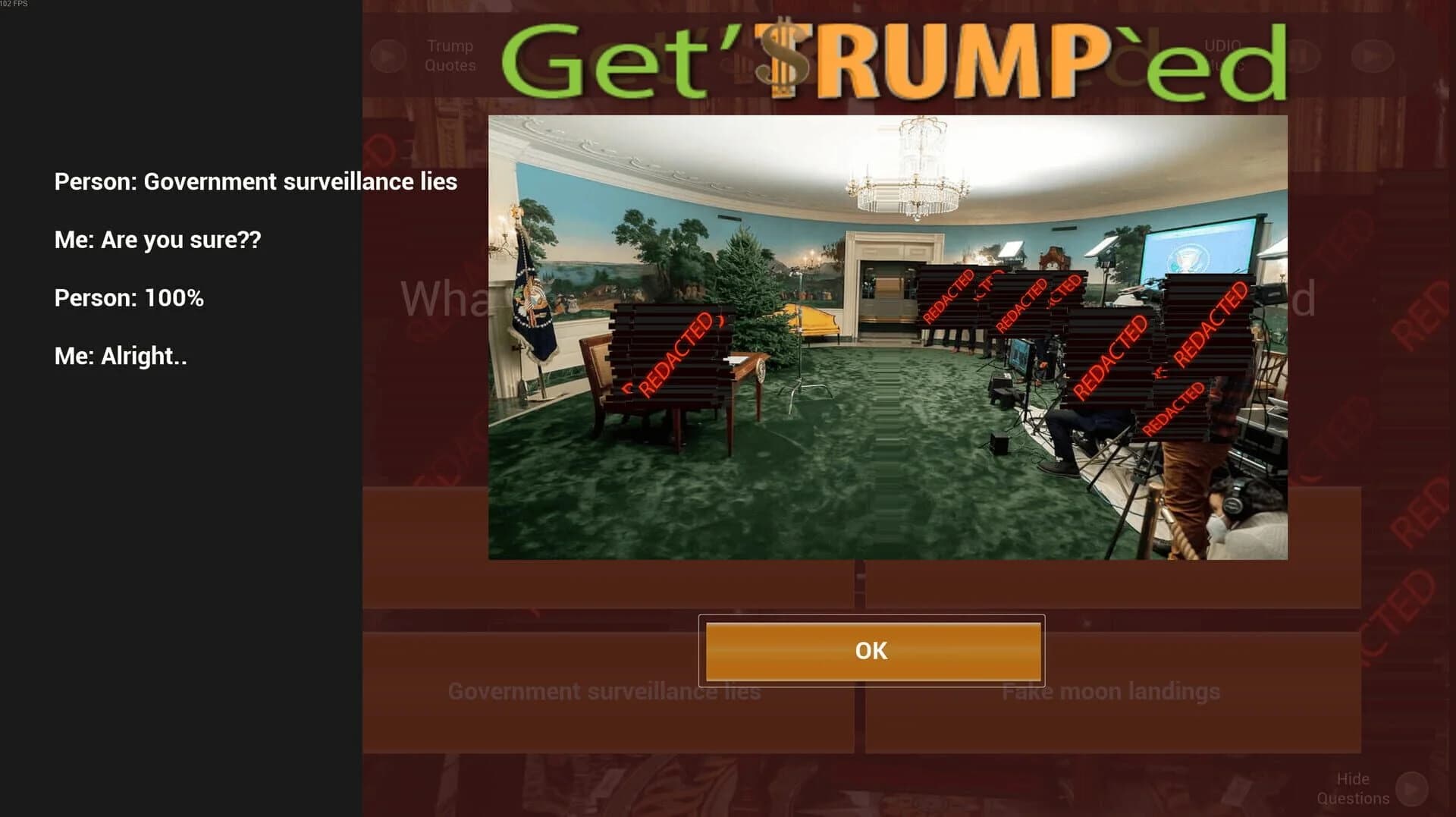 Get'Trump'ed Trivia screenshot 3