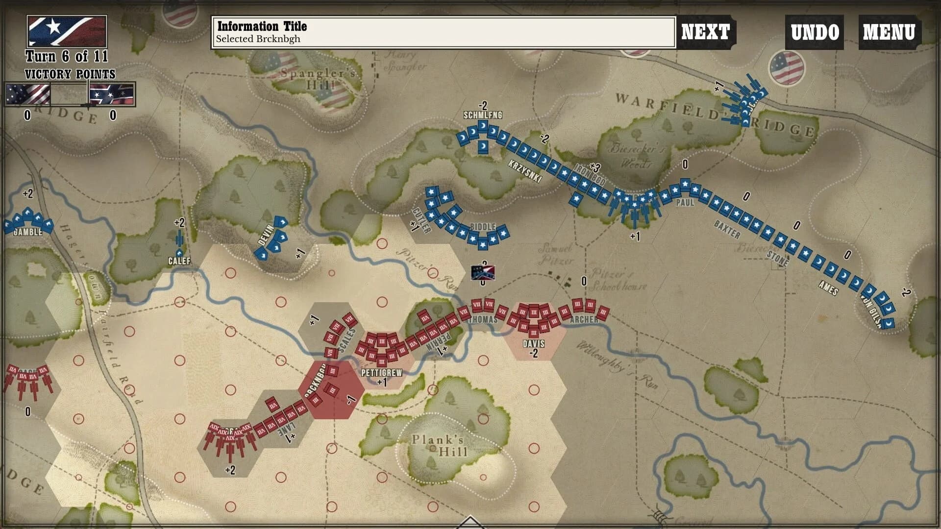 Gettysburg: the Tide Turns screenshot 5
