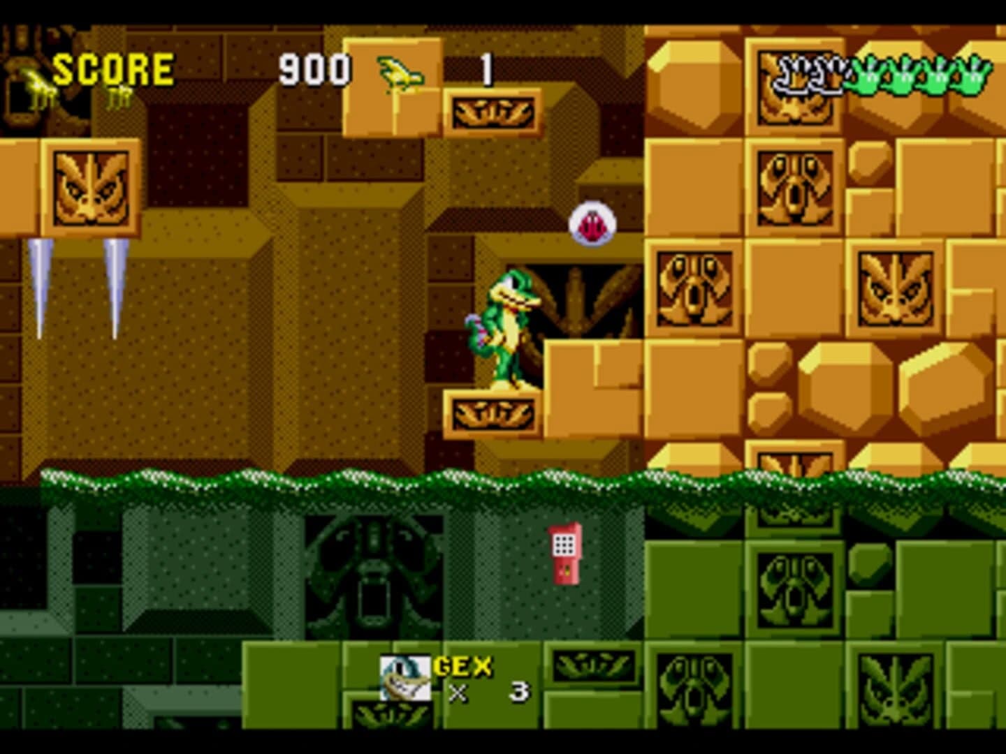 Gex the Gecko in Sonic the Hedgehog screenshot 3