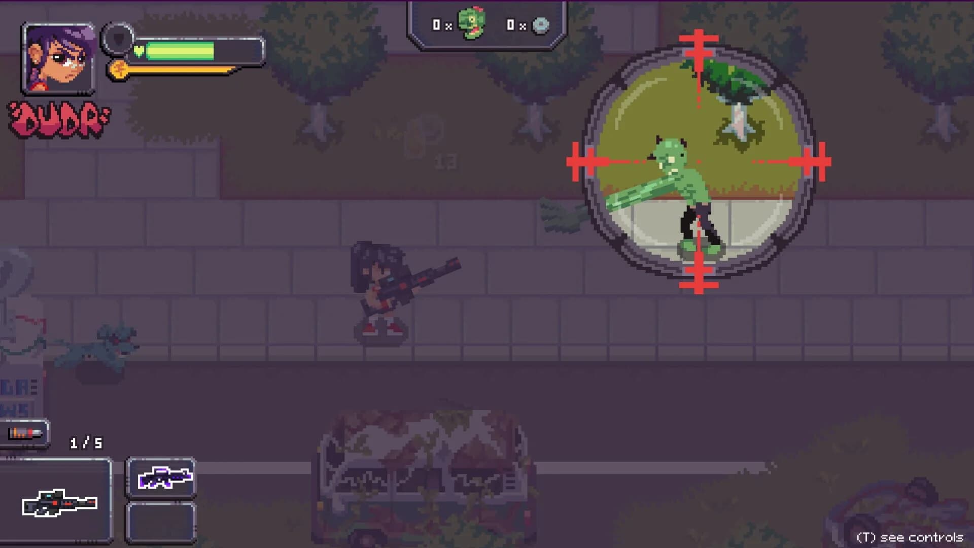 Ghetto Zombies: Graffiti Squad screenshot 1