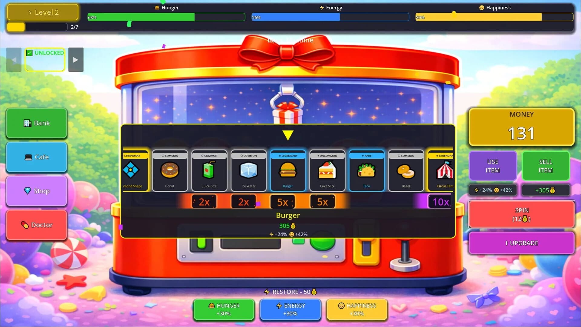 Gift Drop Machine: Life Simulator screenshot 2