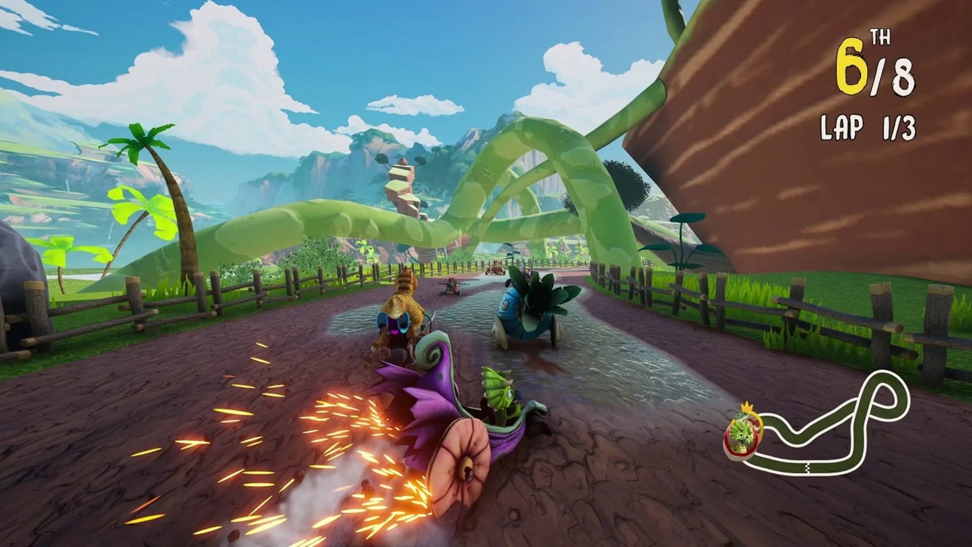Gigantosaurus Dino Kart screenshot 2