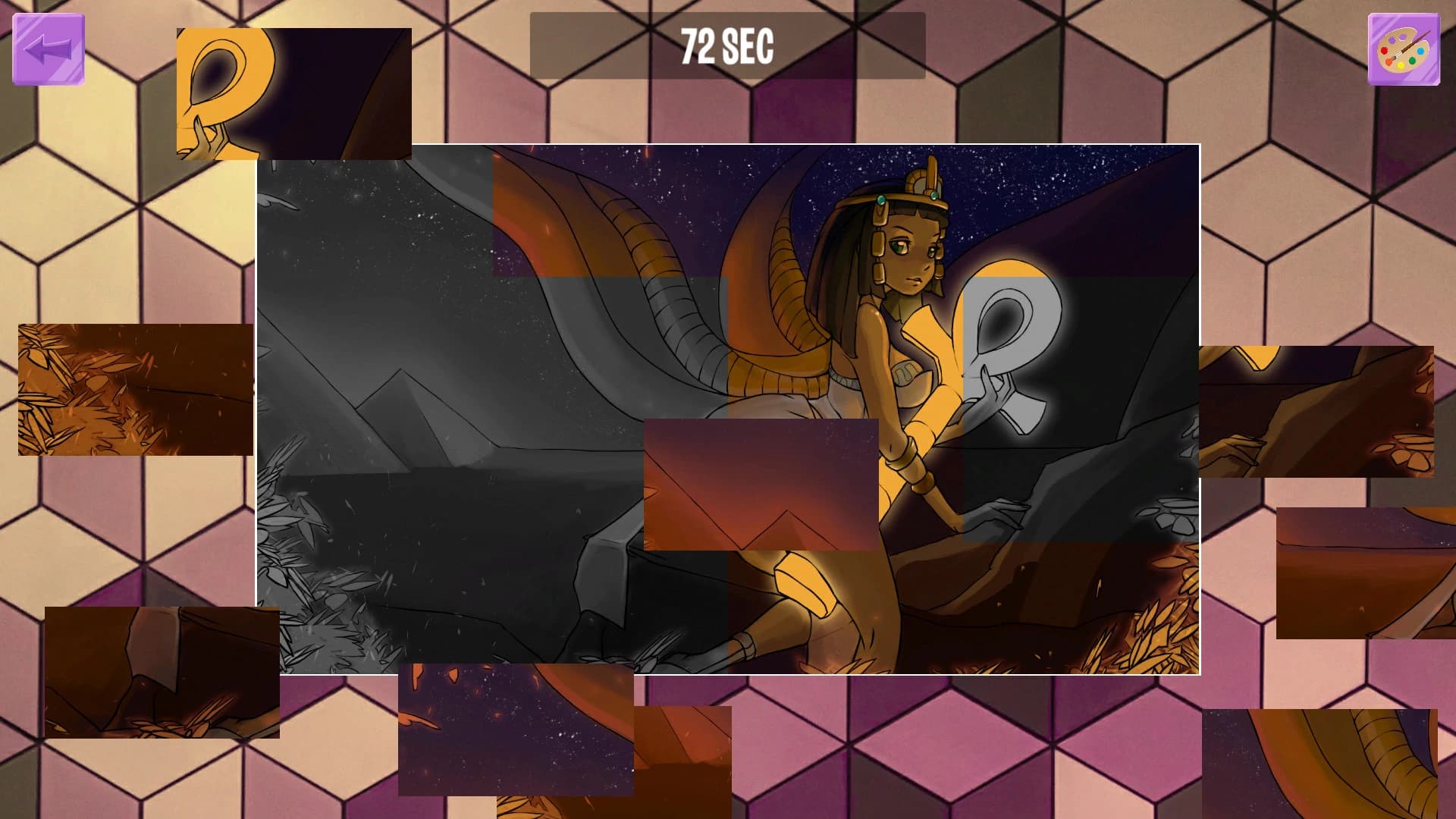 Girls on puzzle screenshot 6
