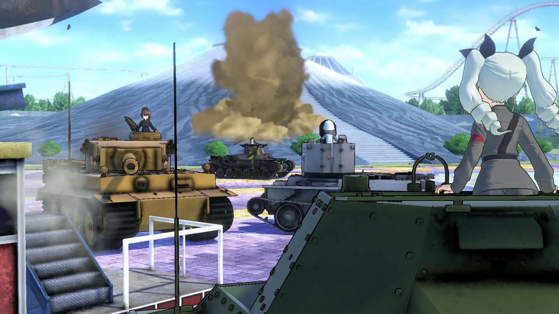 Girls und Panzer: Dream Tank Match screenshot 1