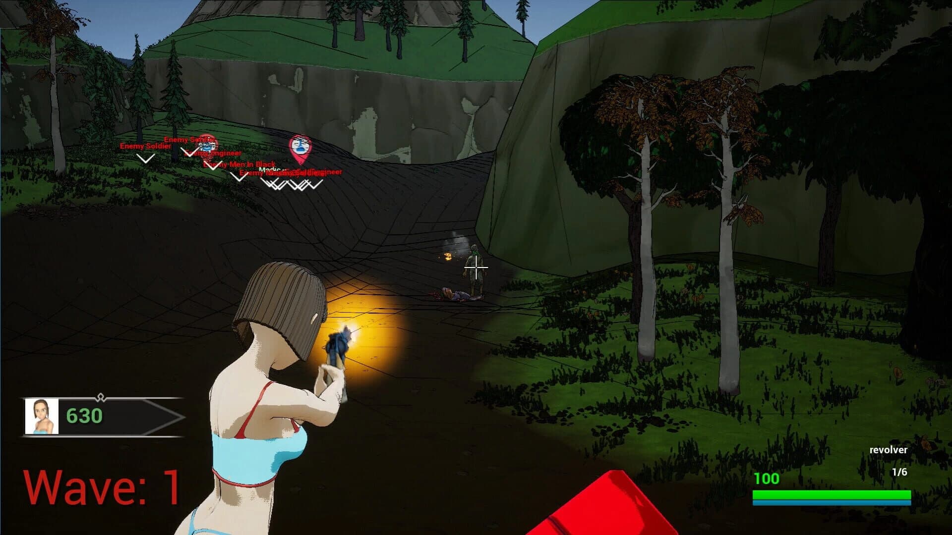 Girls vs Zombies screenshot 1