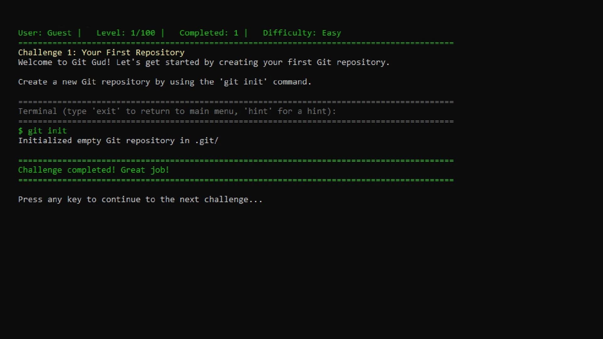 Git Gud screenshot 1