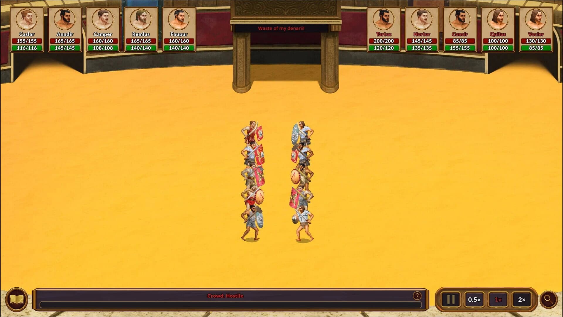 Gladiator Command screenshot 1