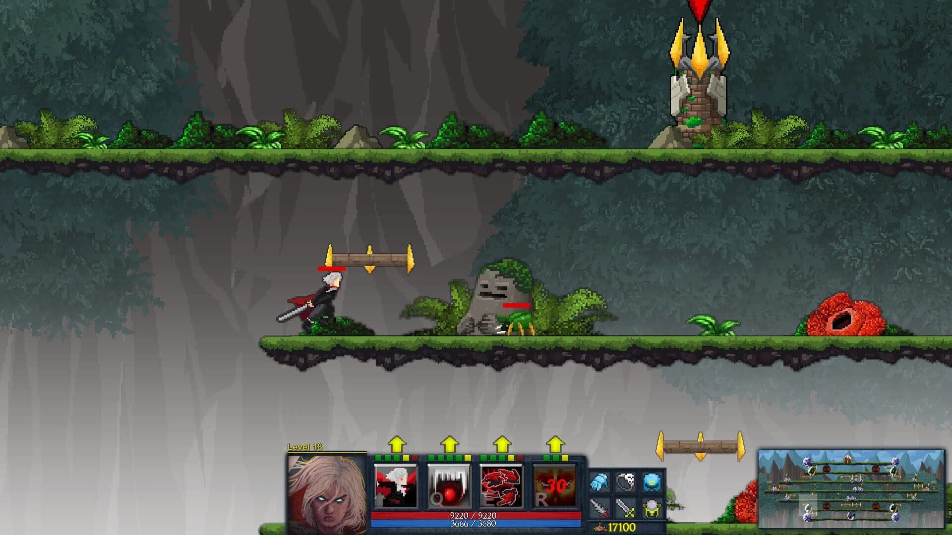 Gladom: The 2D MOBA in Pixel Art screenshot 3