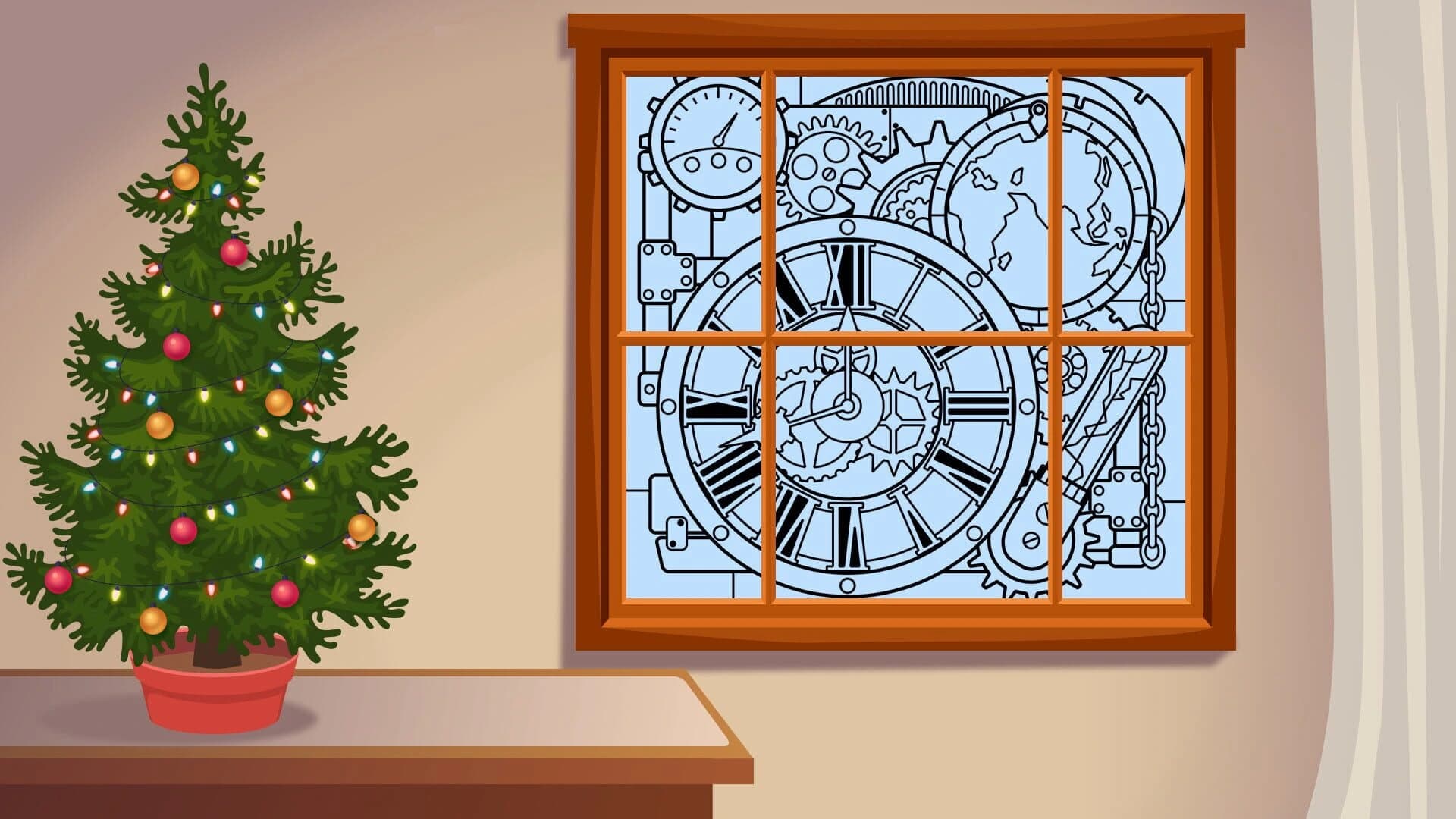 Glass Painting: Winter Art screenshot 5