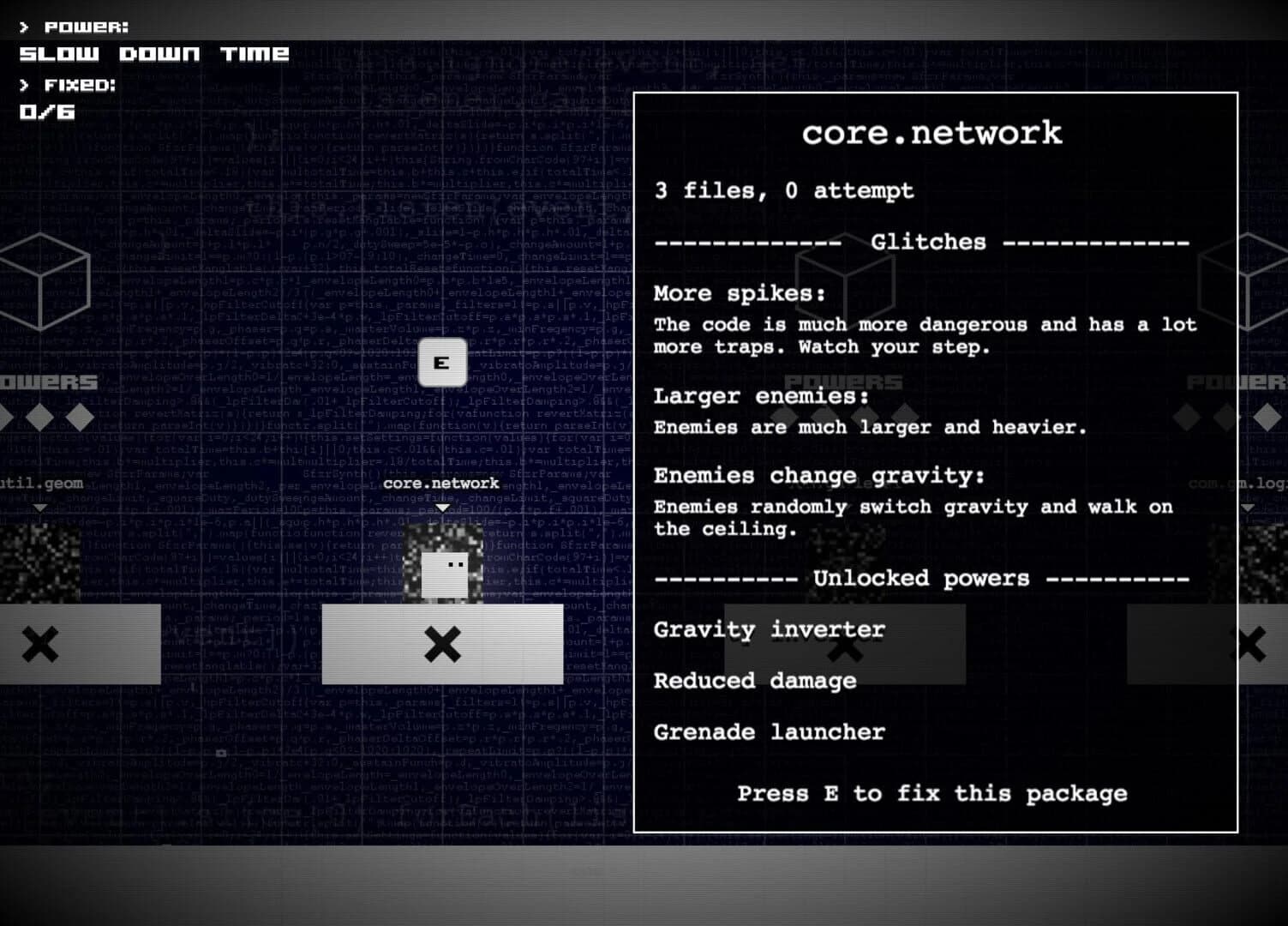 Glitchbuster screenshot 2