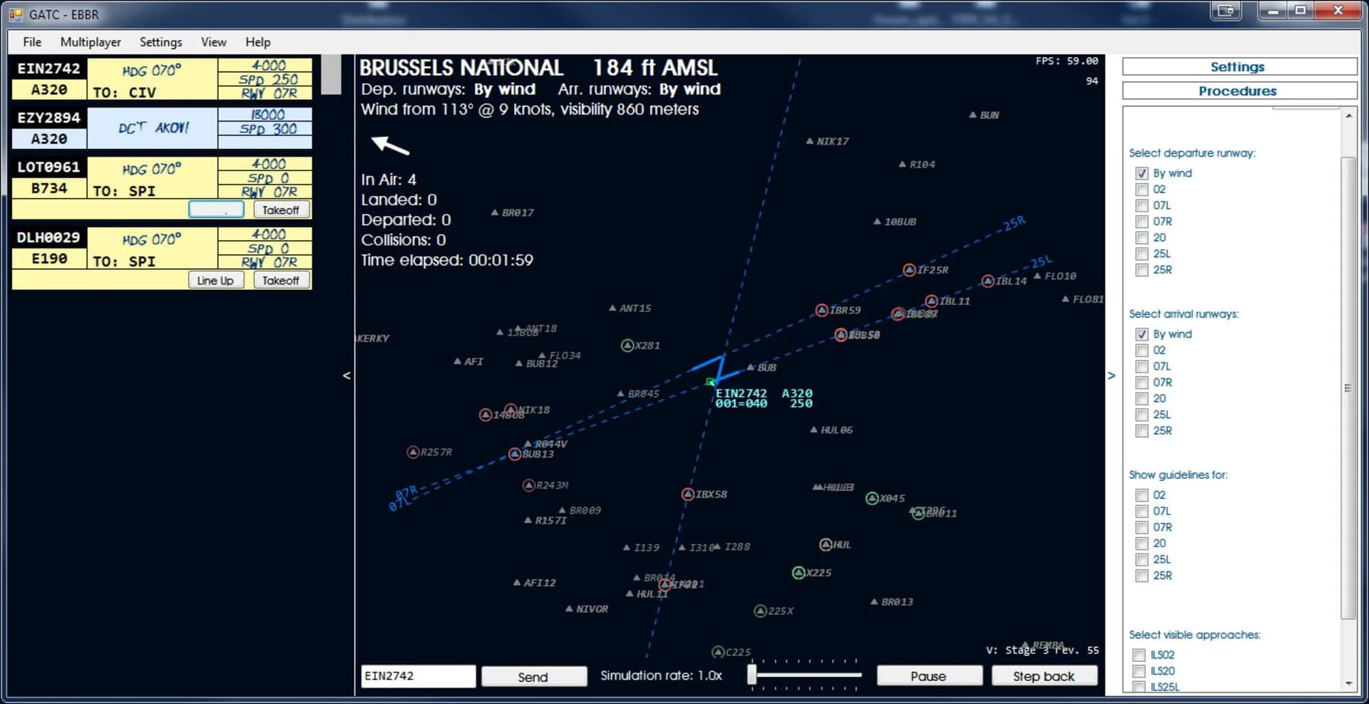Global ATC Simulator screenshot 2