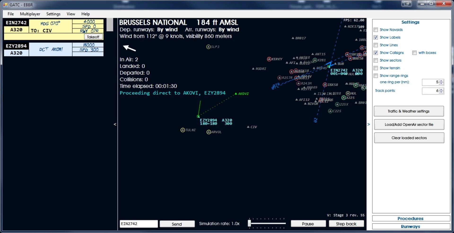 Global ATC Simulator screenshot 4