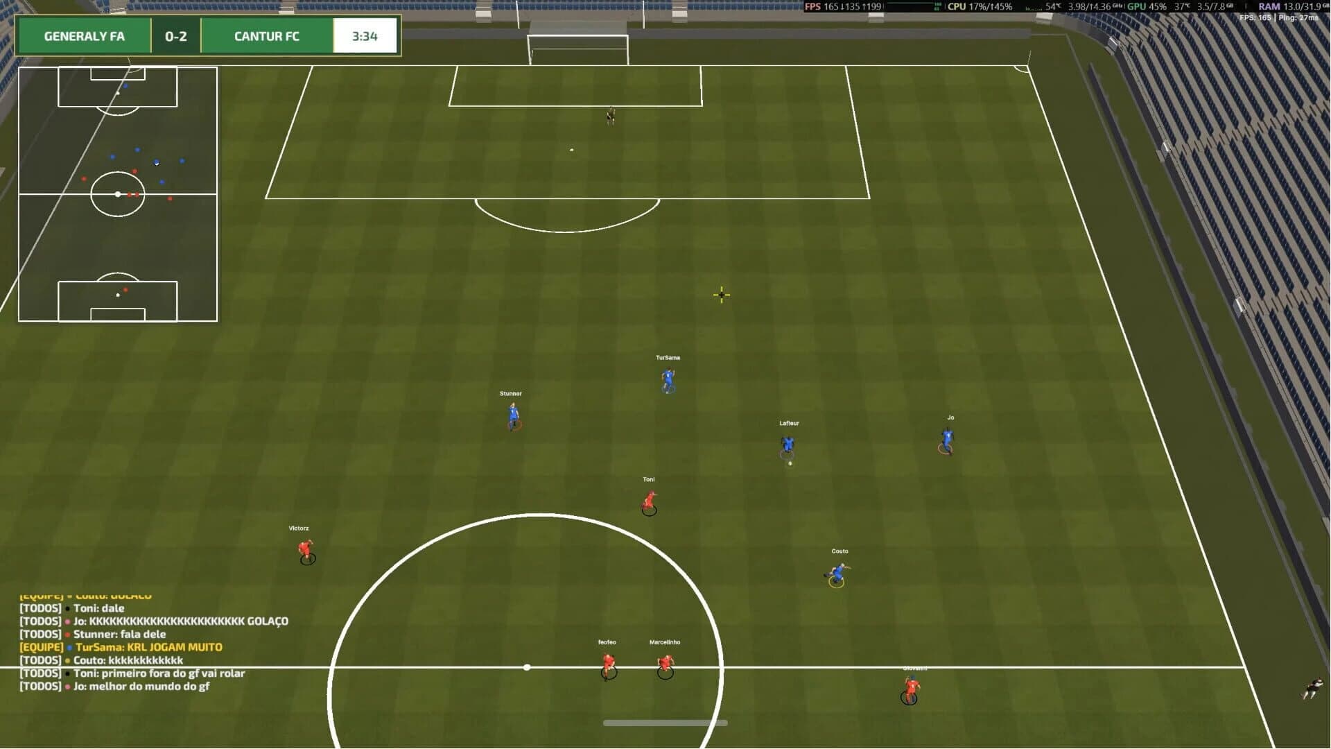 Global Football screenshot 1
