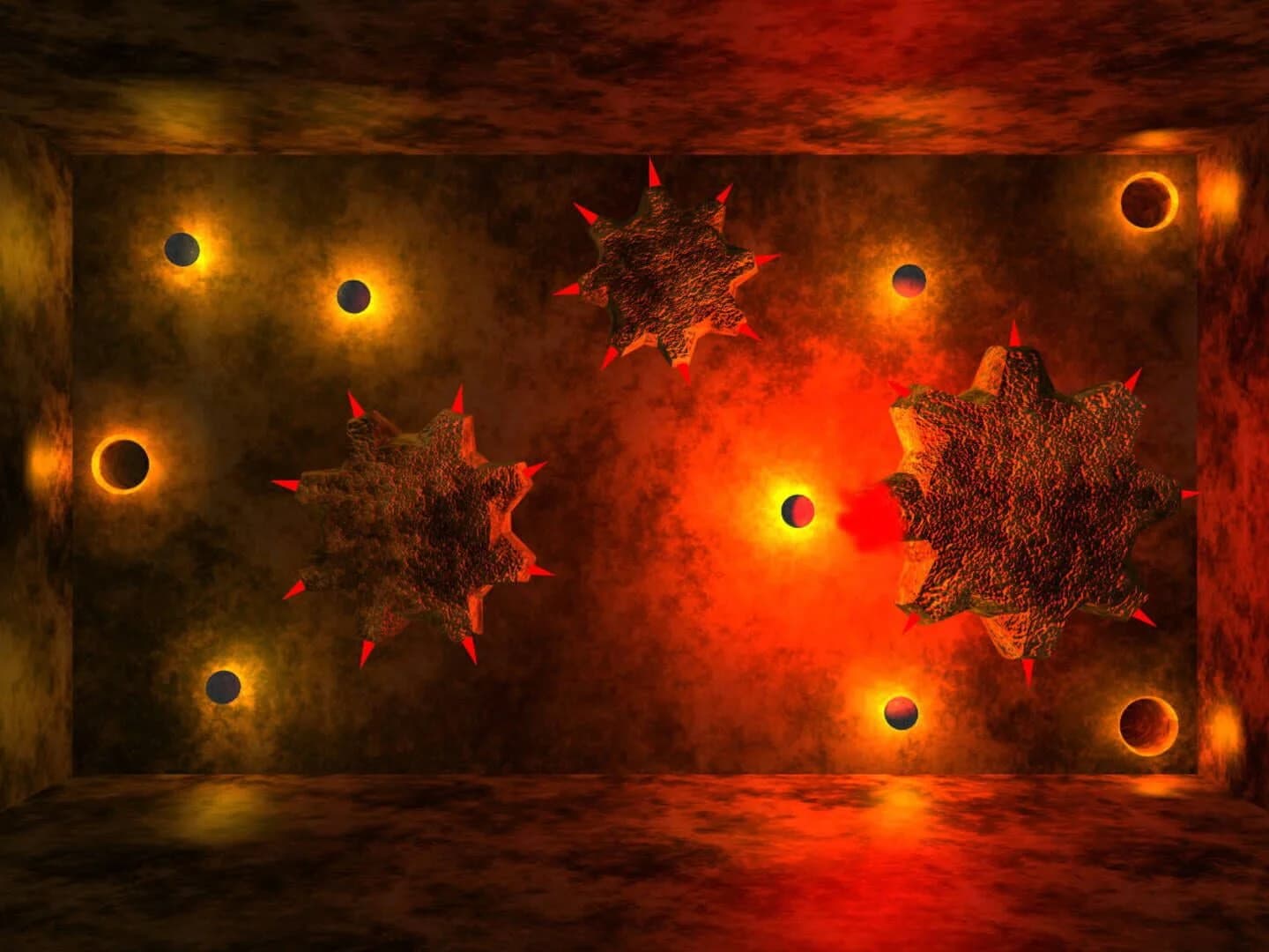 "Glow Ball" - The billiard puzzle game screenshot 4