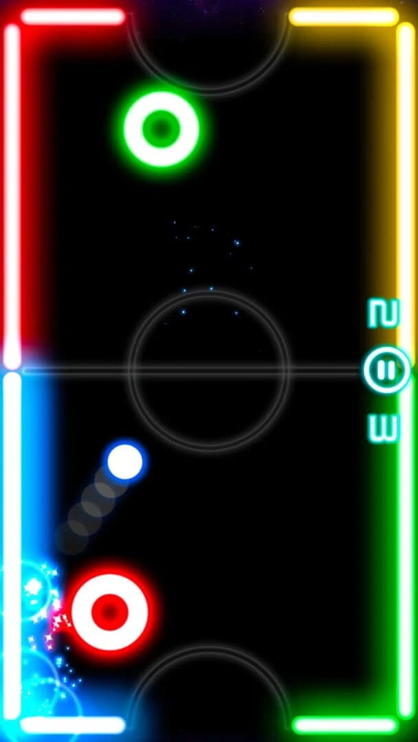 Glow Hockey screenshot 1