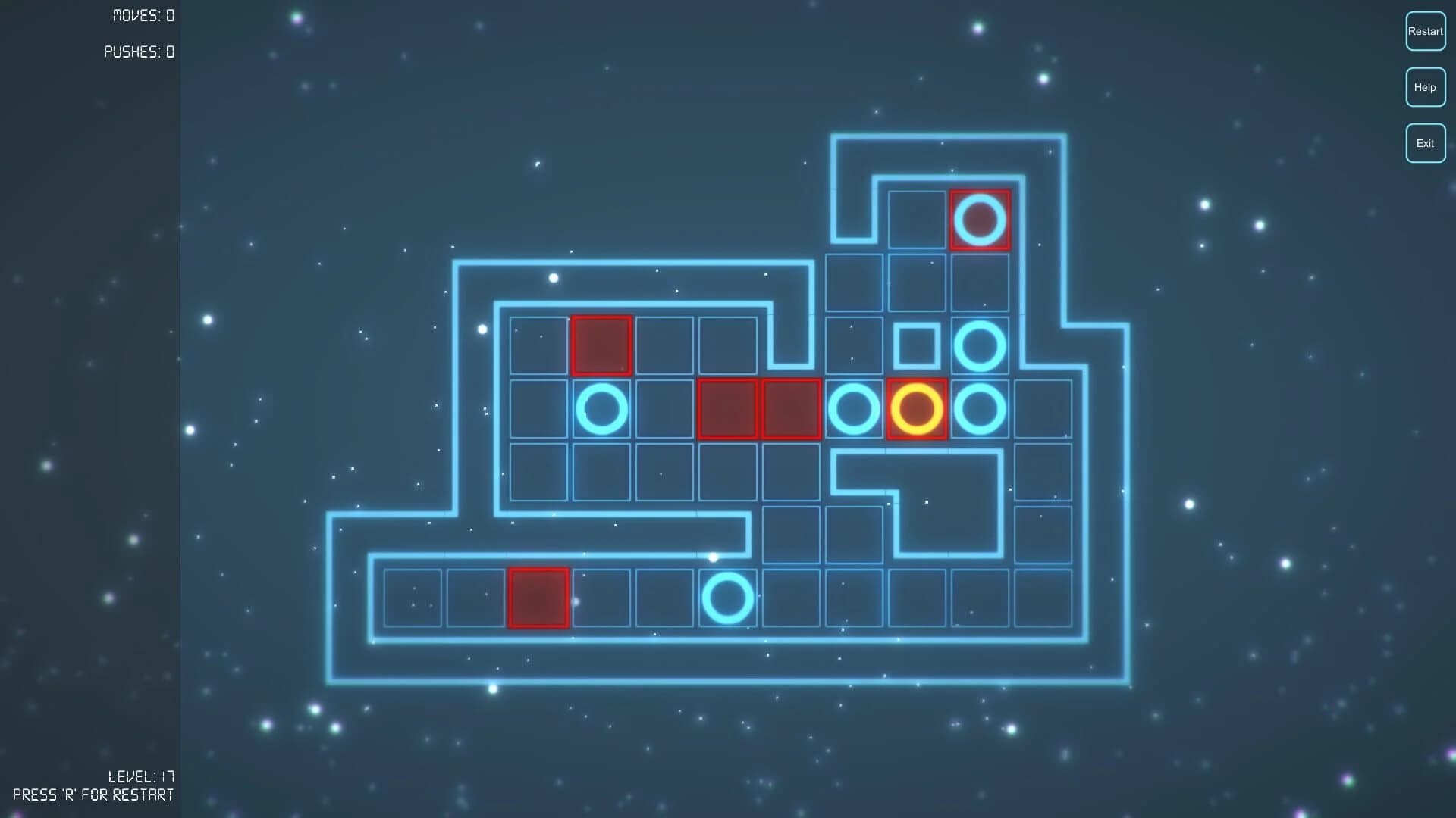 Glowing Sokoban screenshot 5