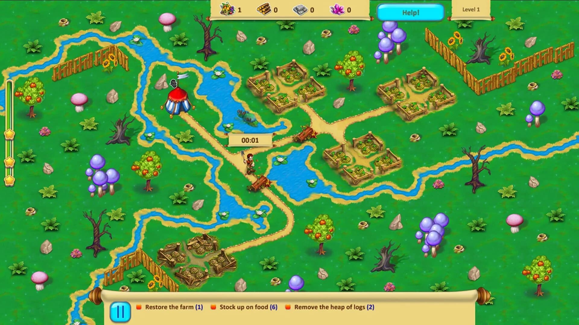 Gnomes Garden: Halloween screenshot 2