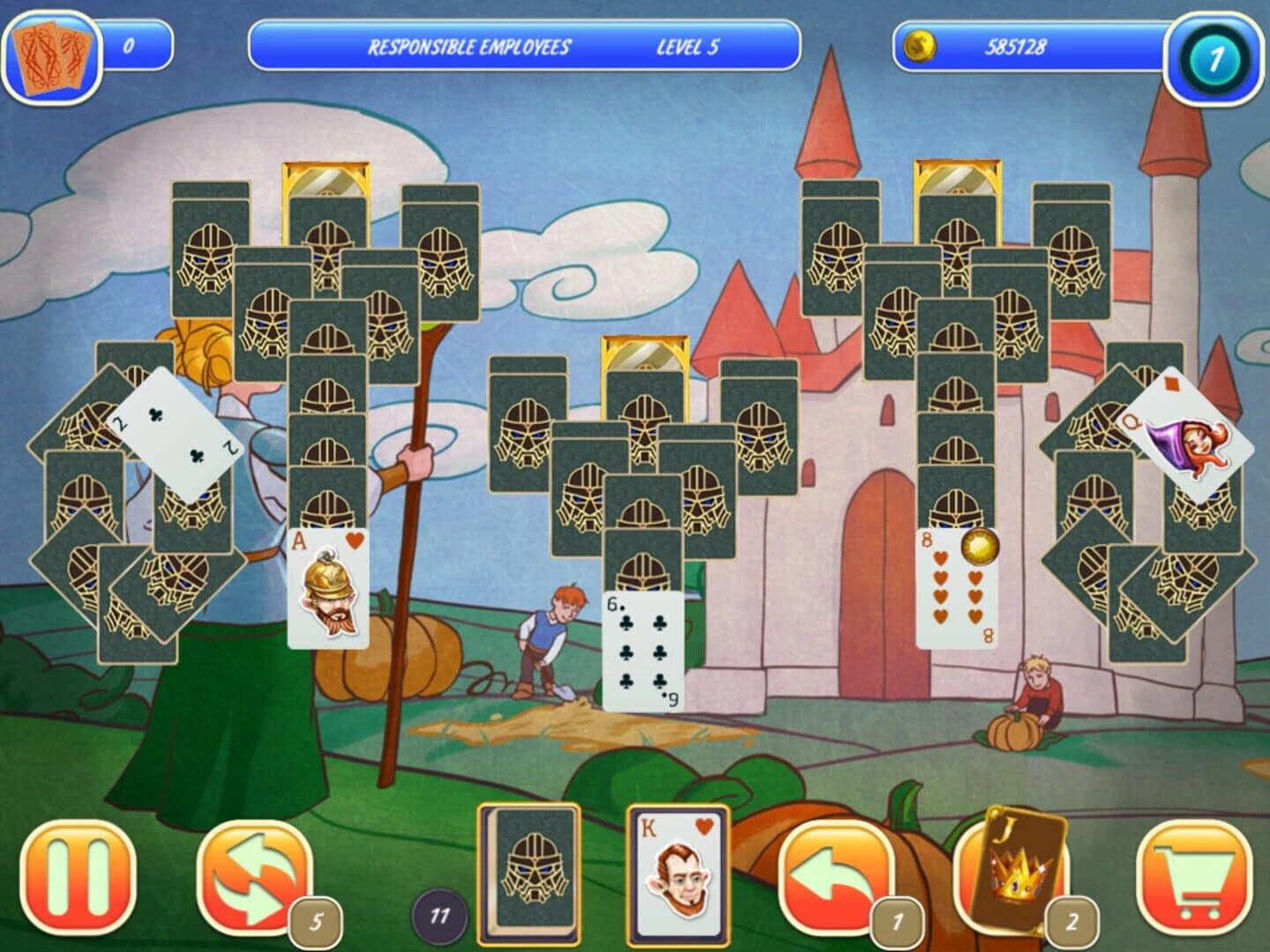 Gnomes Solitaire screenshot 5