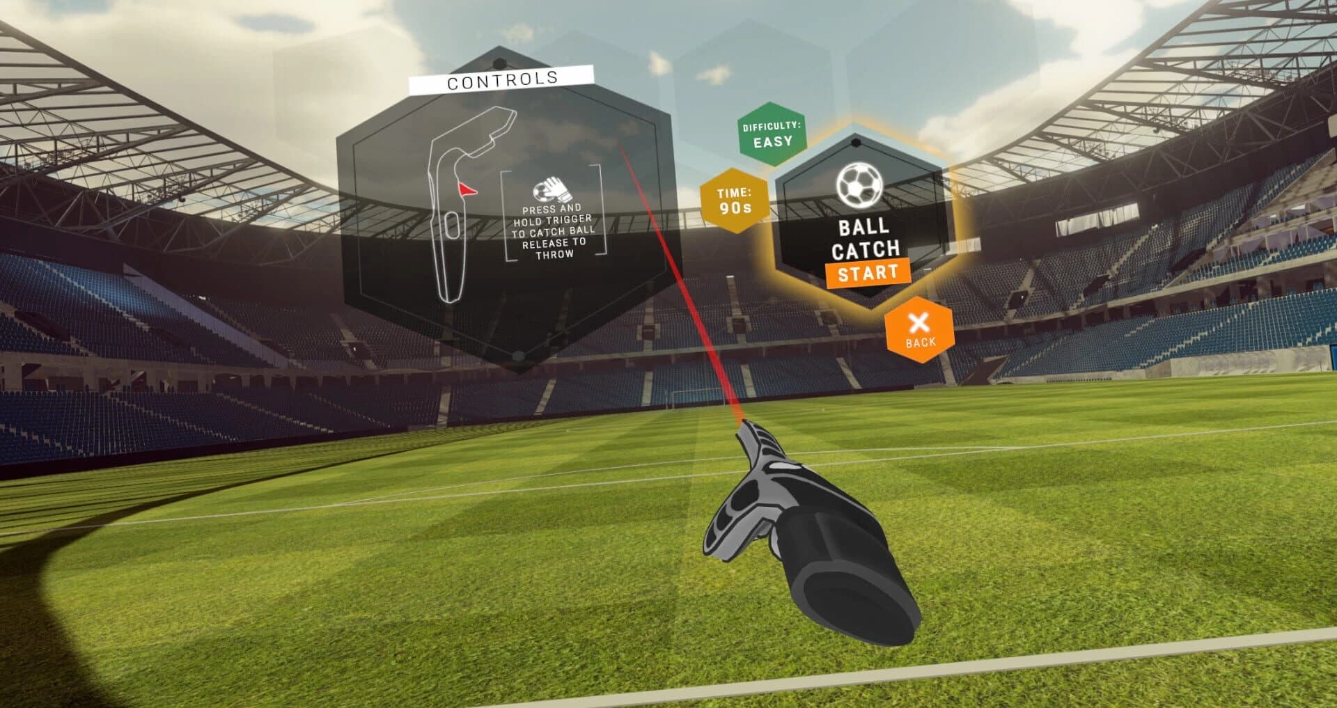 Goalkeeper VR Challenge screenshot 3