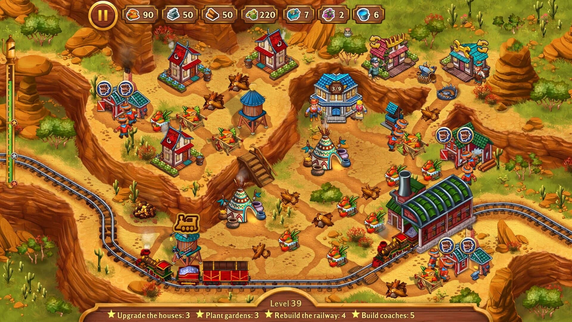 Golden Rails: Small Town Story screenshot 5
