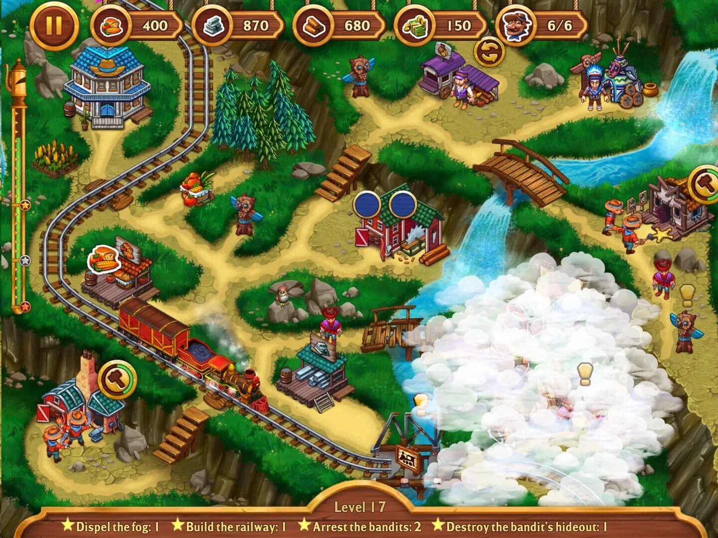 Golden Rails: Tales of the Wild West screenshot 1