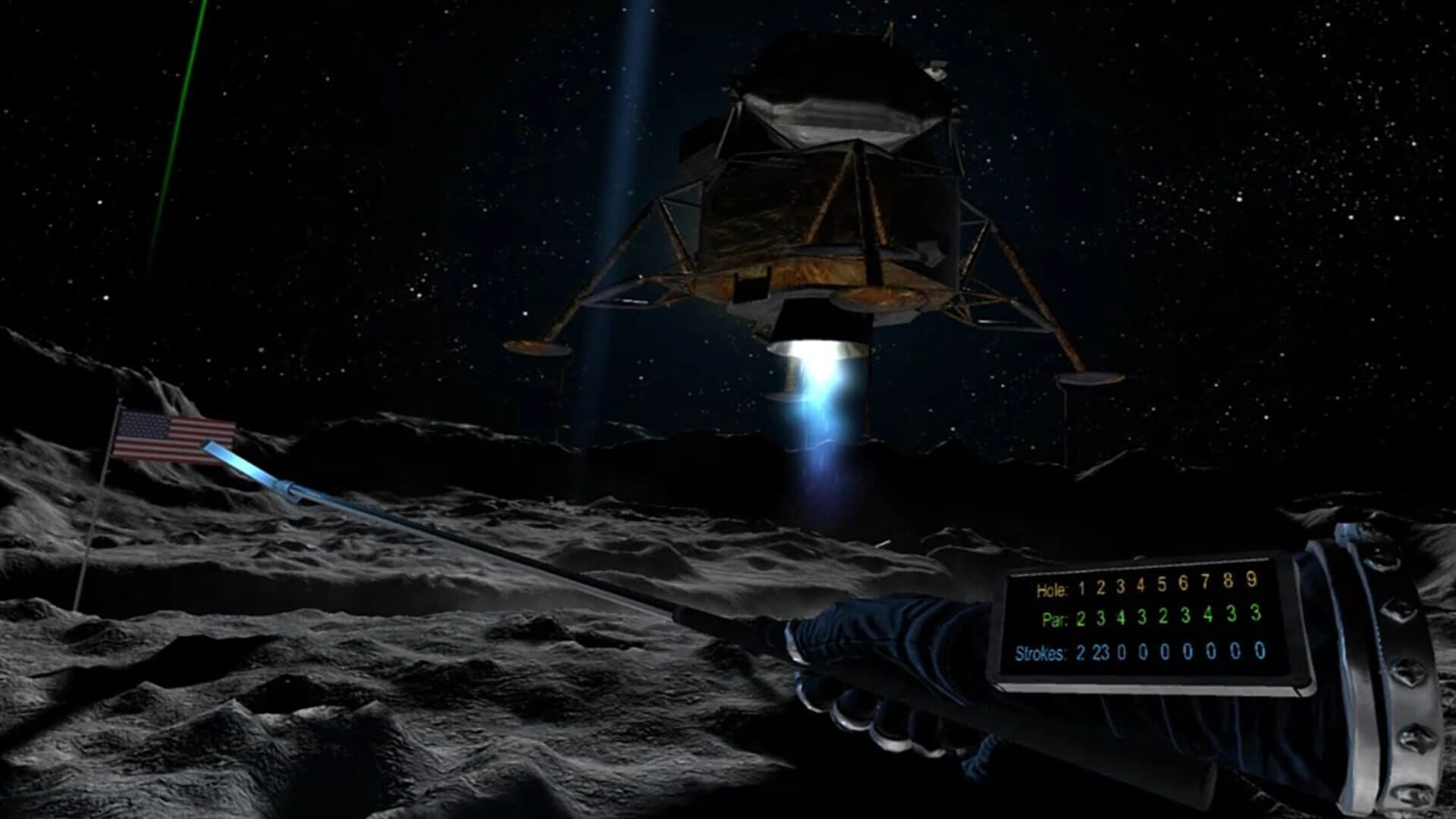 Golf on the Moon screenshot 1