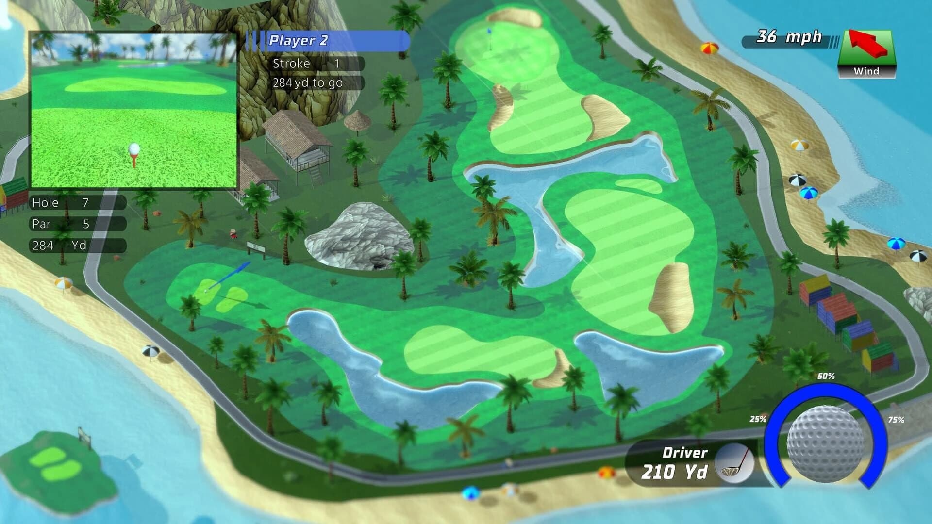 Golf Up Tropical screenshot 3