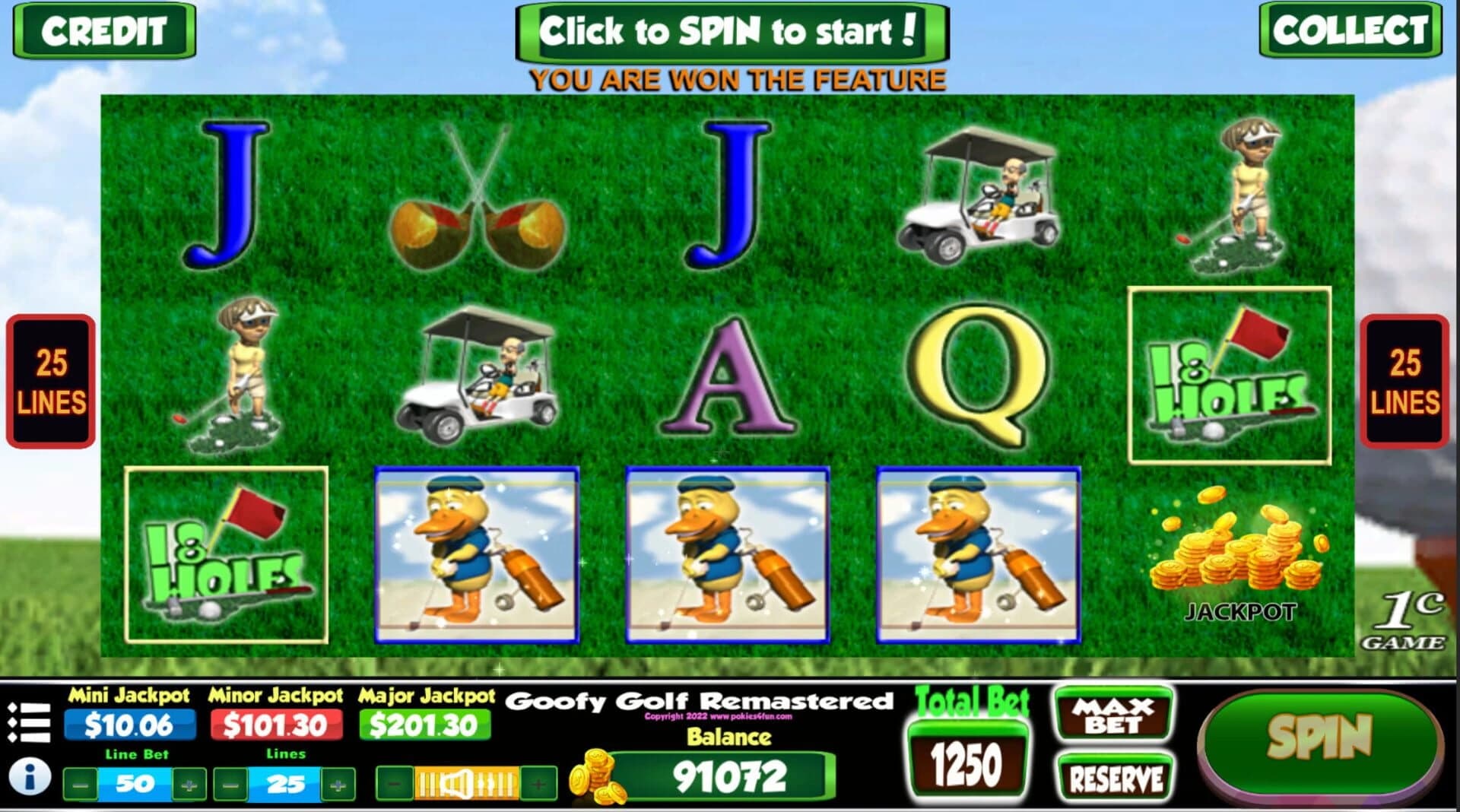 Goofy Golf Remastered screenshot 2