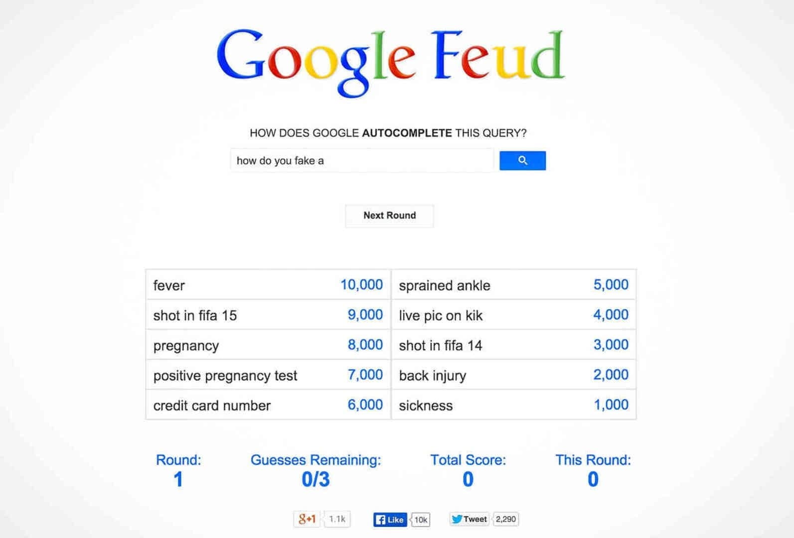 Google Feud screenshot 1