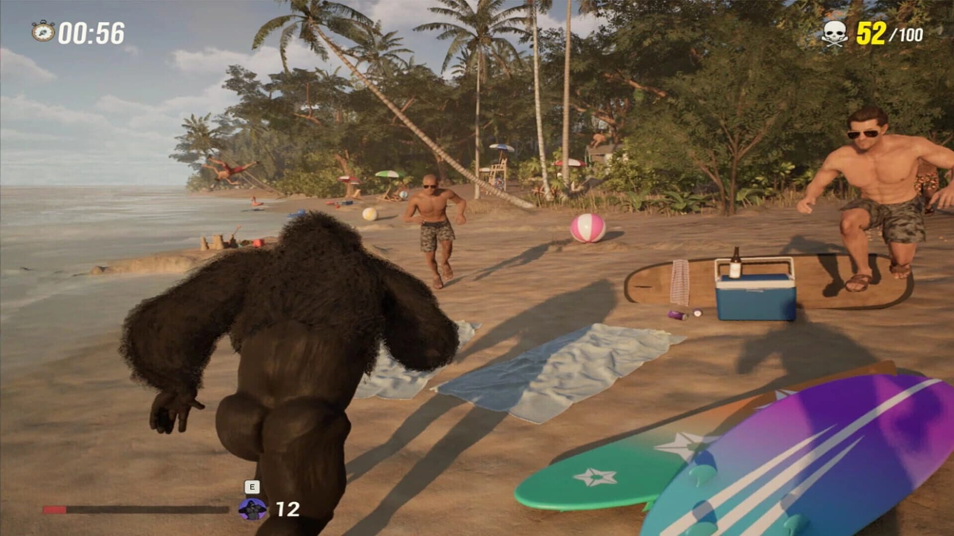 Gorilla Vs 100 Men screenshot 2