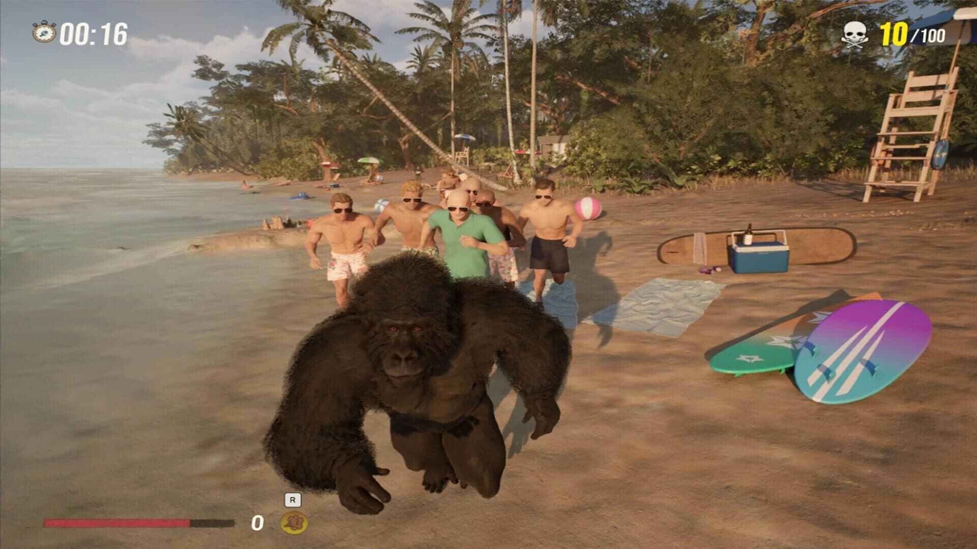 Gorilla Vs 100 Men screenshot 4
