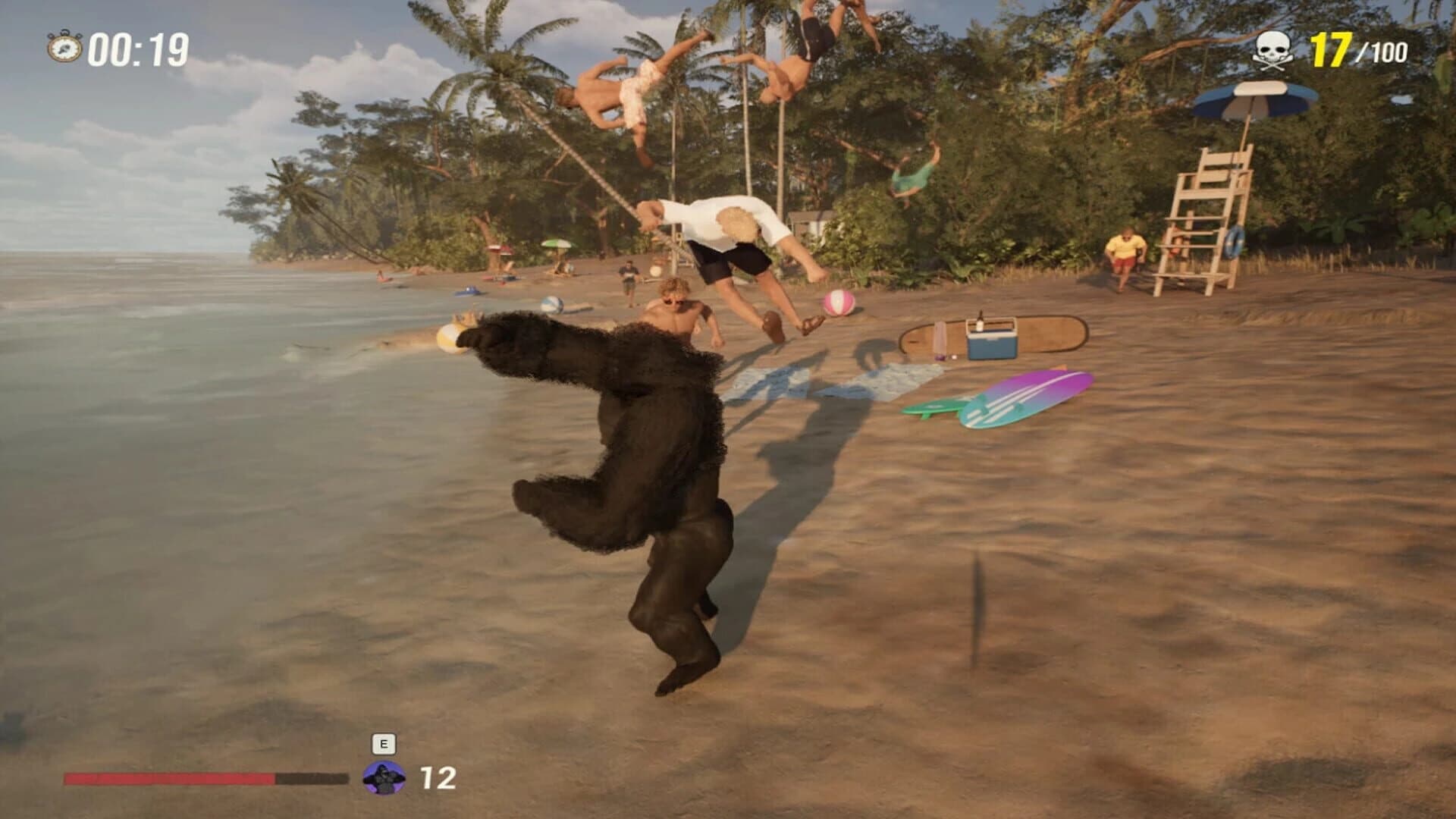 Gorilla Vs 100 Men screenshot 3