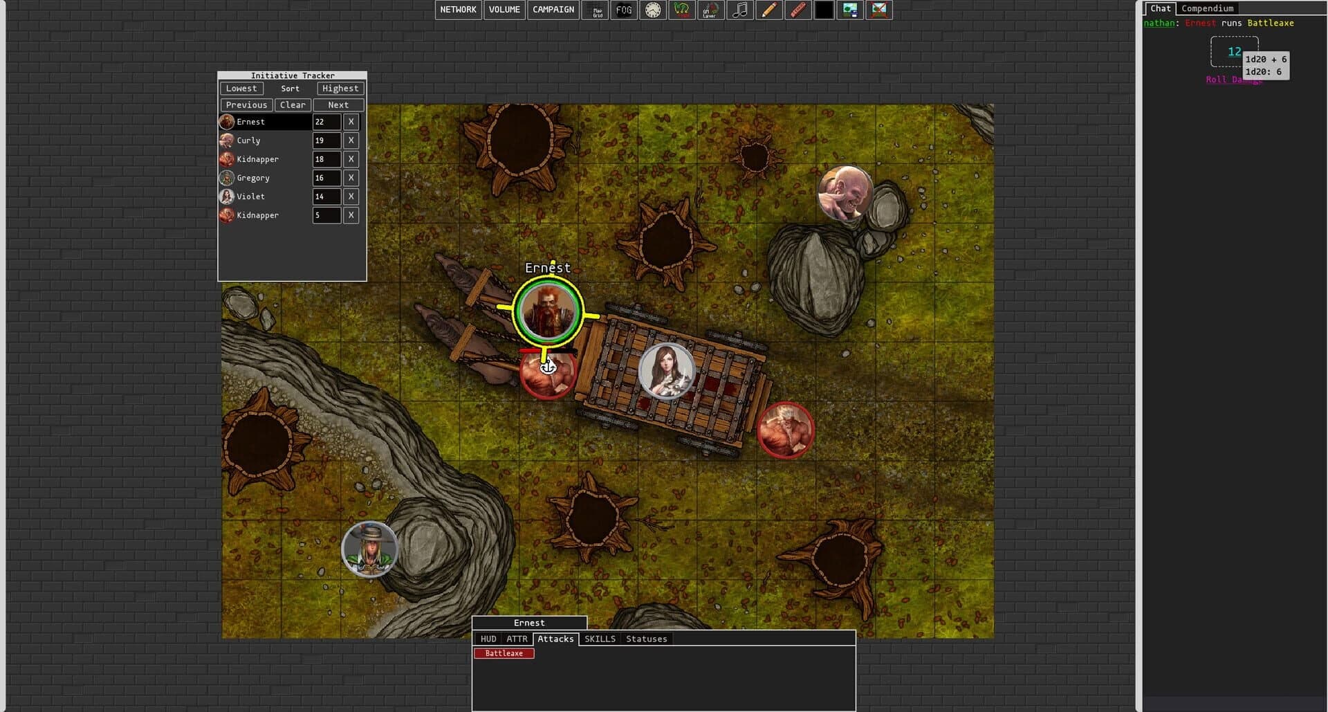Gothic Virtual Tabletop screenshot 1