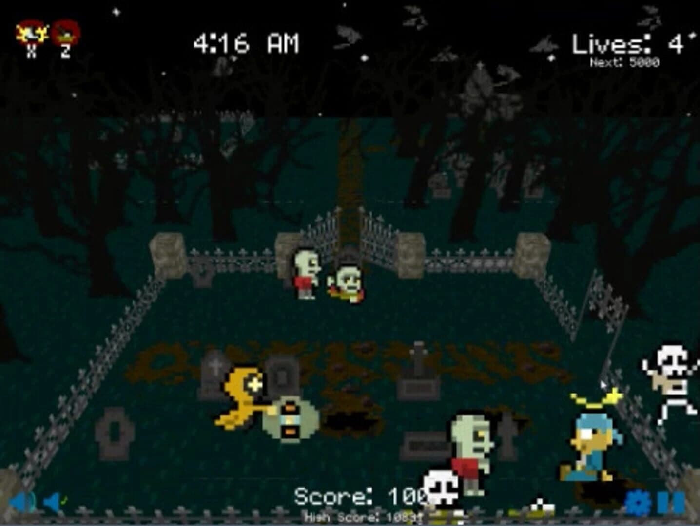 Graveyard Smash screenshot 2