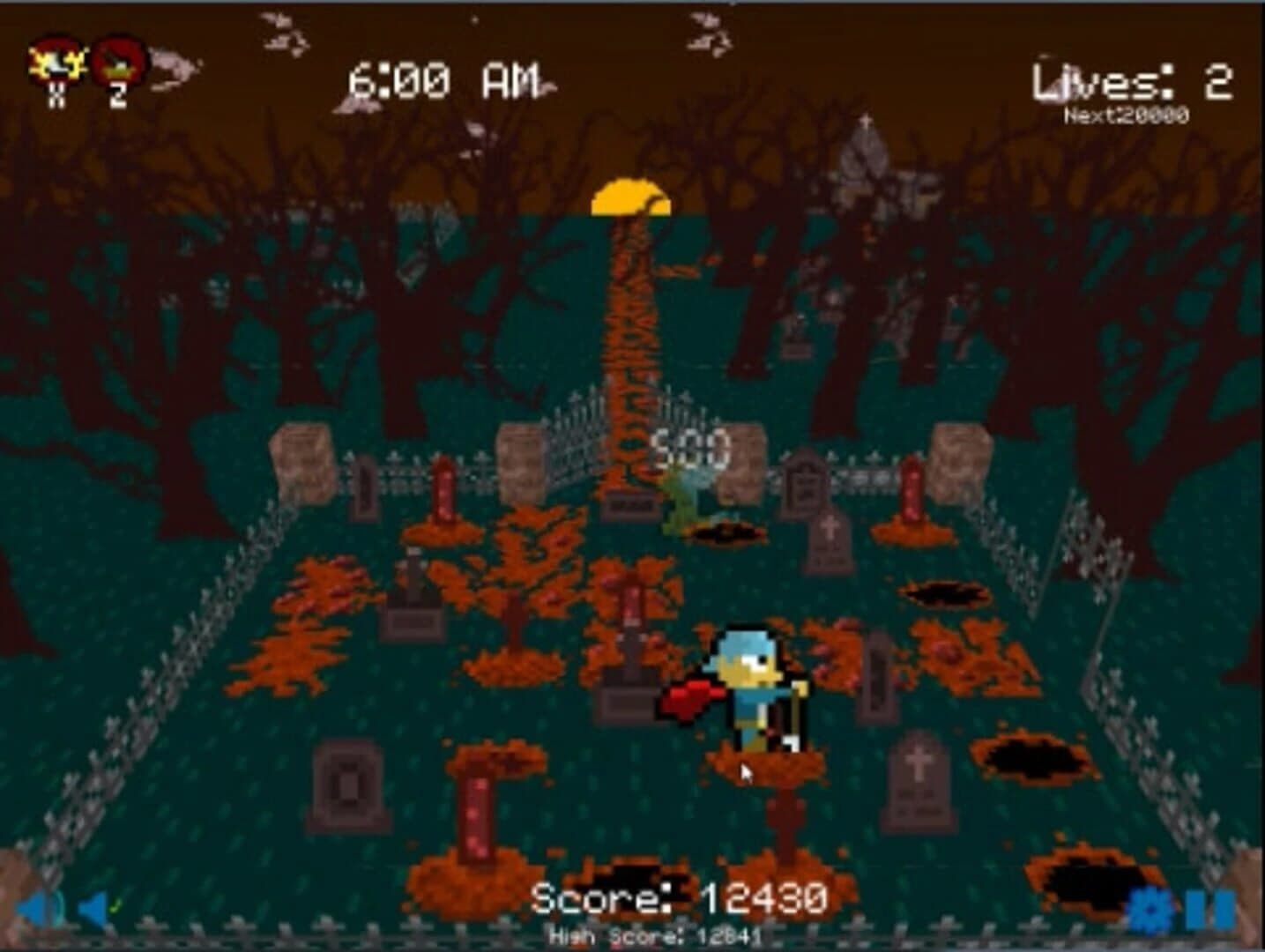Graveyard Smash screenshot 1