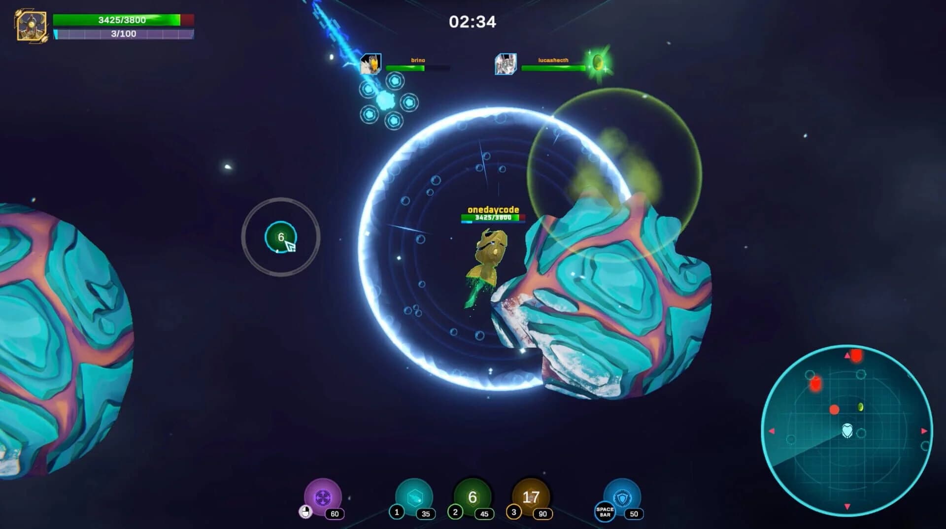 Gravity Blasters screenshot 1