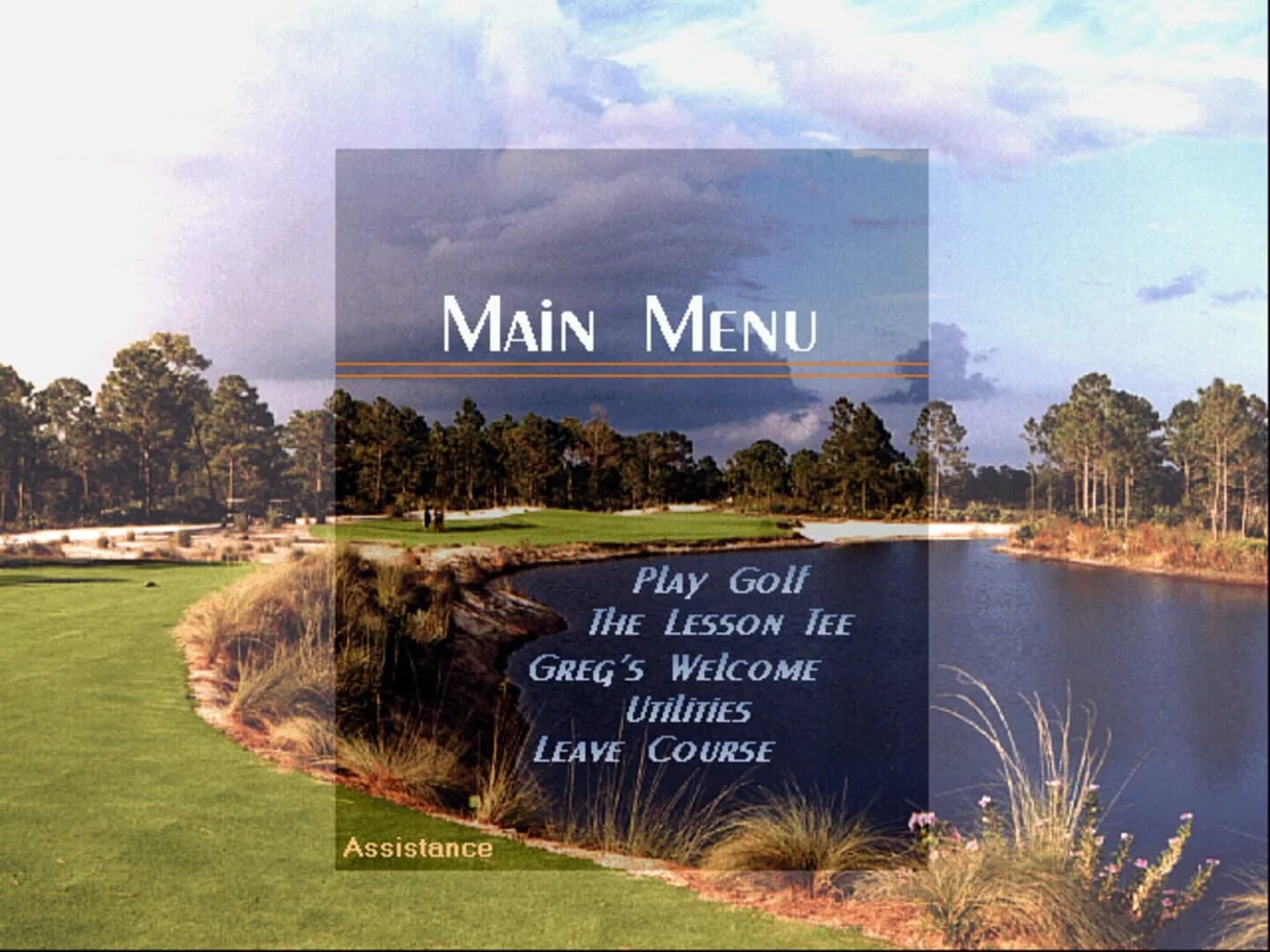 Greg Norman Ultimate Challenge Golf screenshot 1