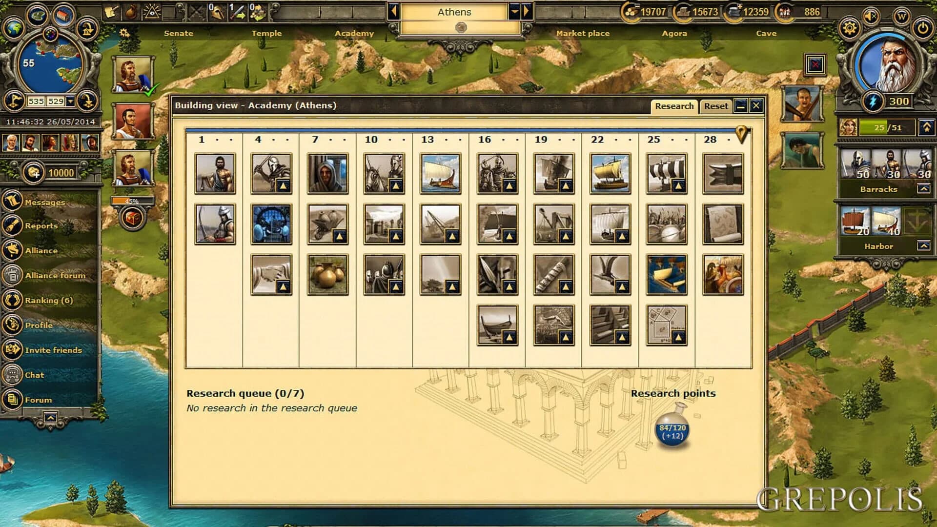 Grepolis screenshot 1