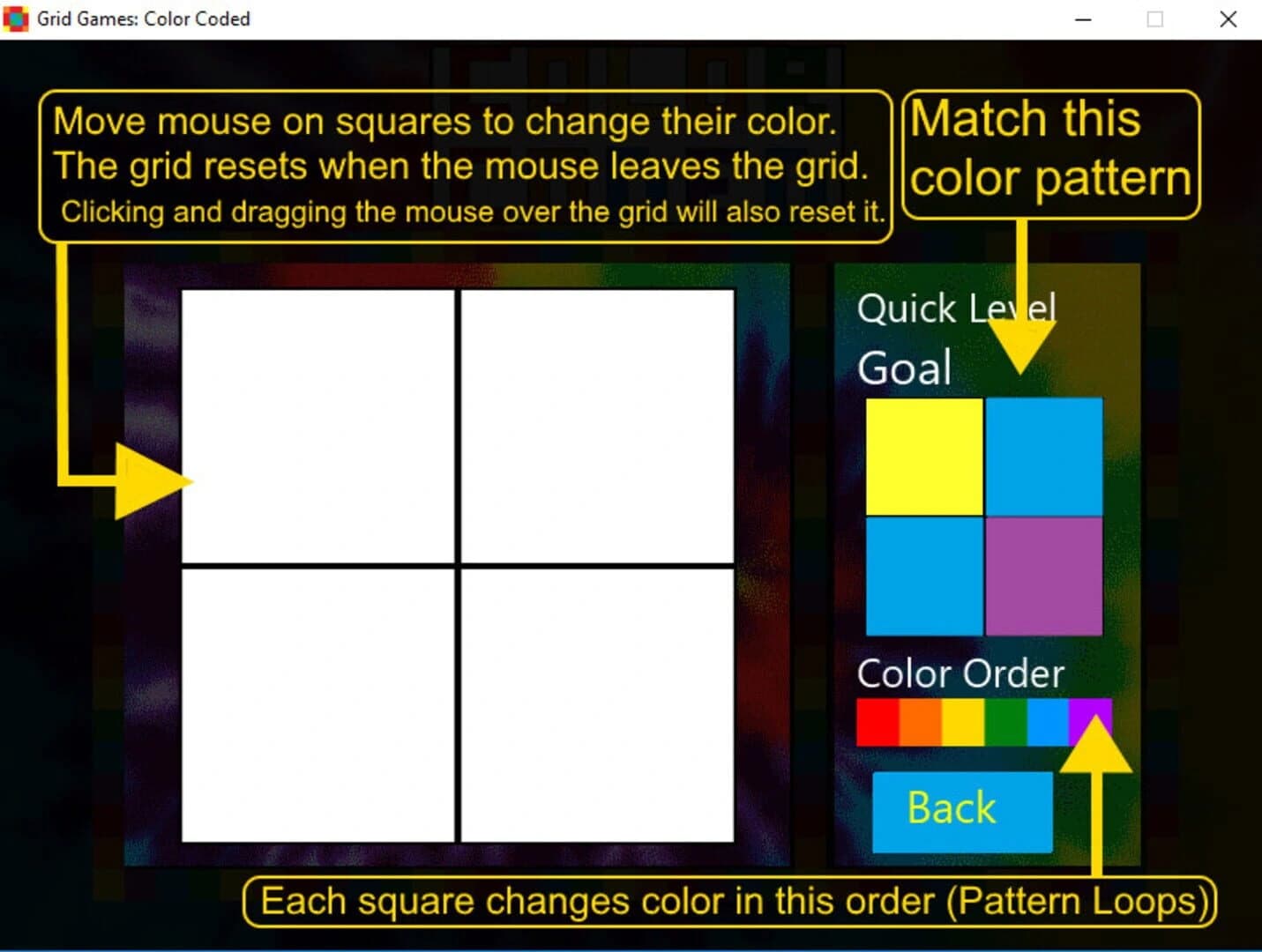 Grid Games: Color Coded screenshot 3