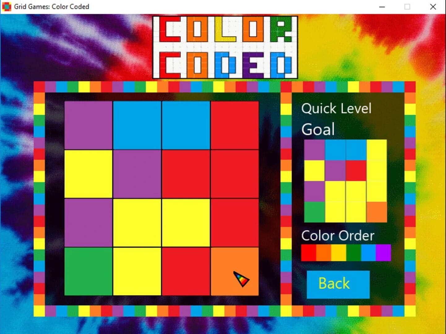 Grid Games: Color Coded screenshot 4