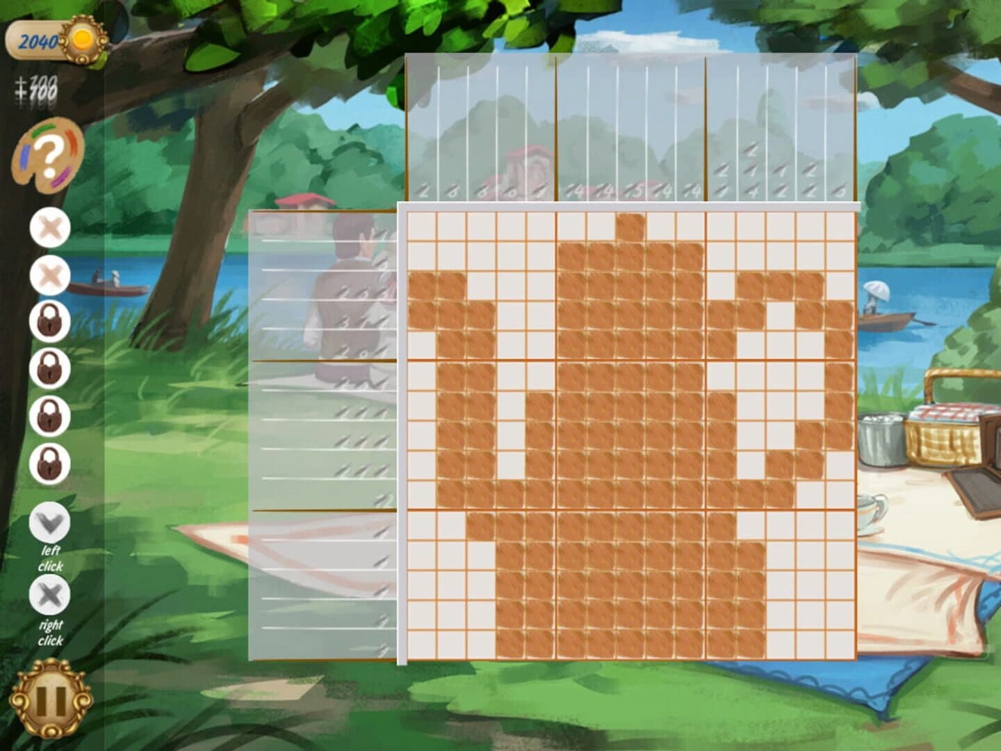 Griddlers Victorian Picnic screenshot 1