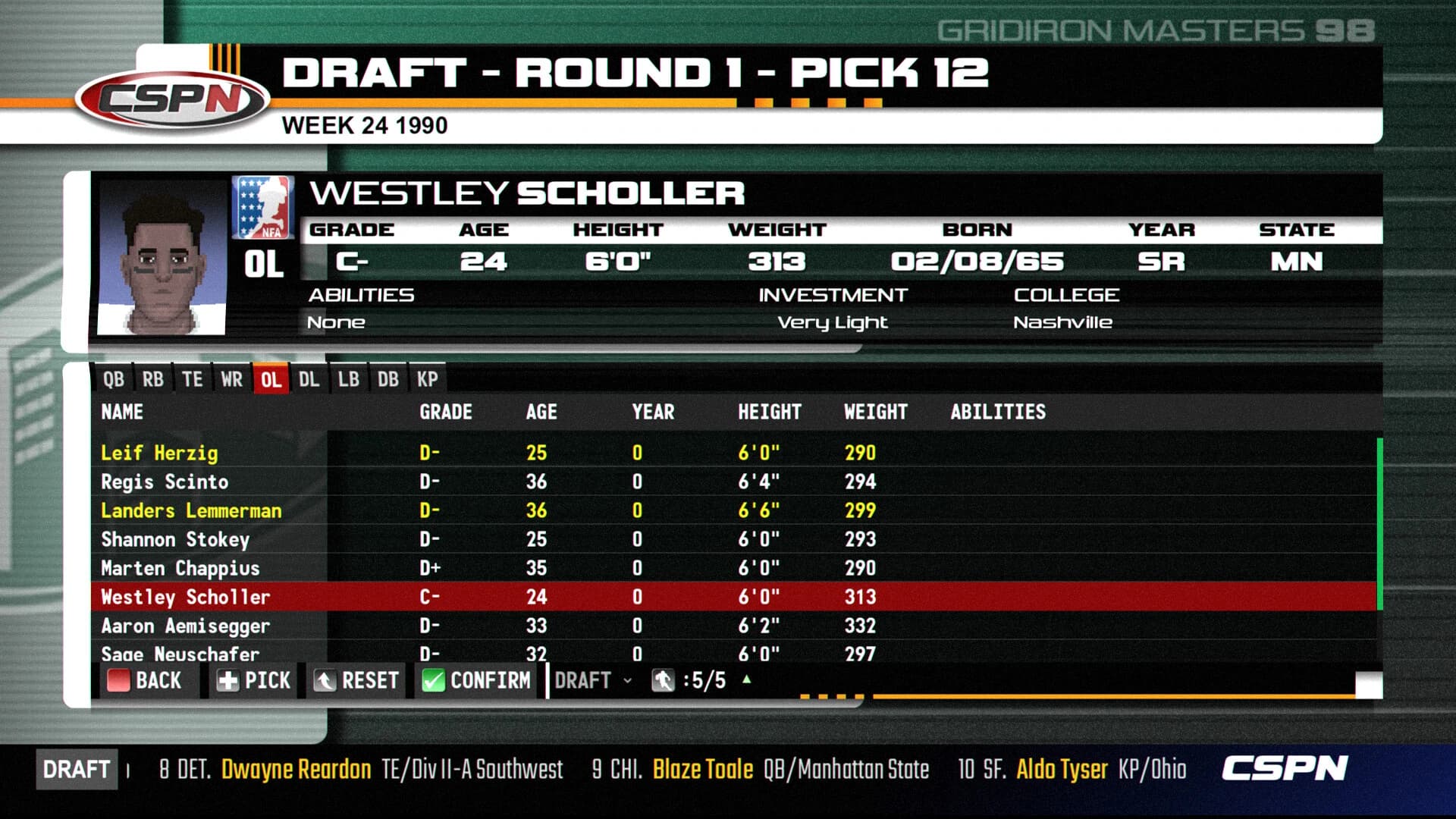 Gridiron Masters '98 screenshot 4