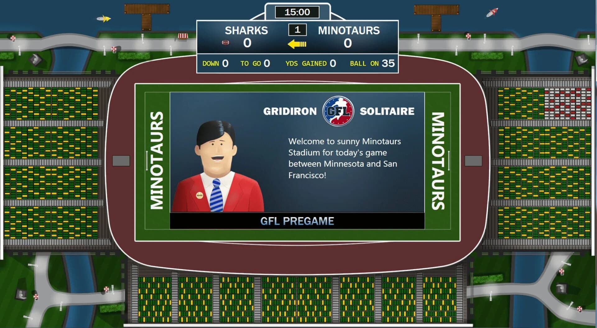 Gridiron Solitaire screenshot 3