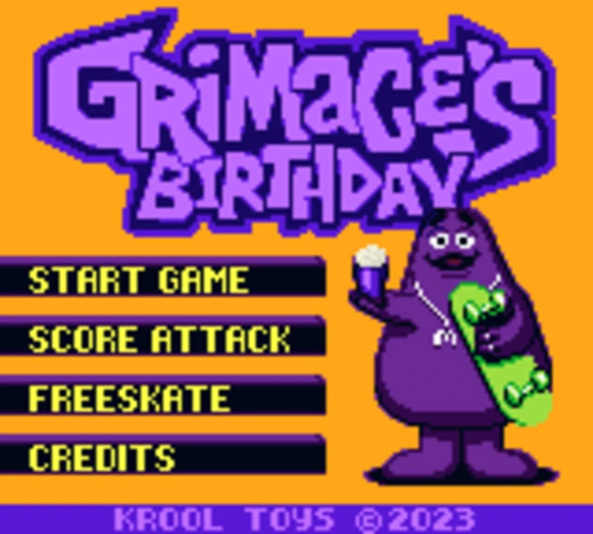 Grimace's Birthday screenshot 1